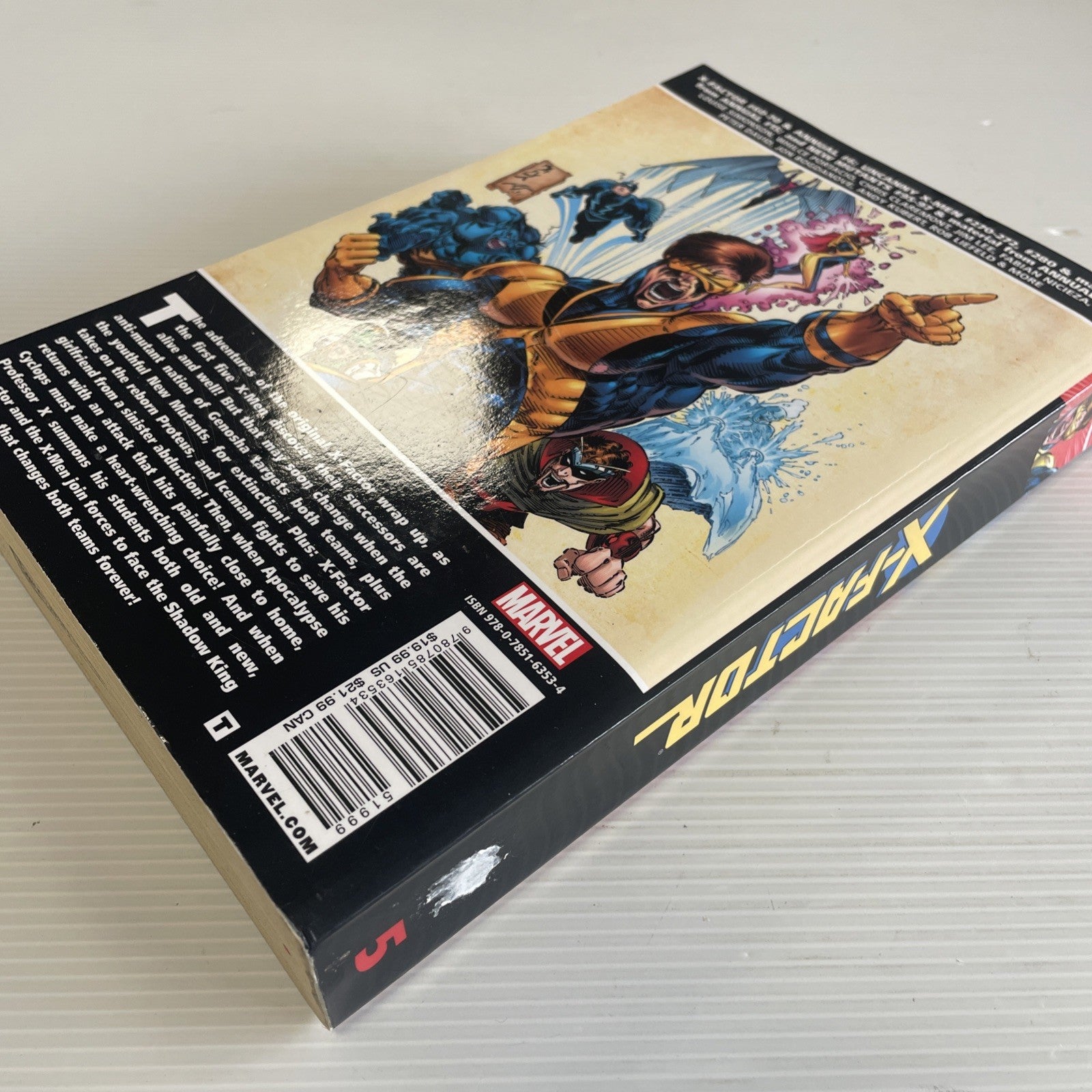 Essential X-Factor Vol 5 Softcover TPB **Has bit of sticky residue on the spine*8