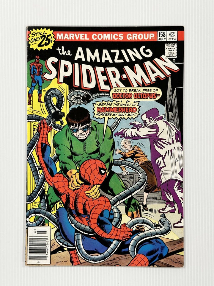 Amazing Spider-Man #158 VF+ 1976  Cent copy