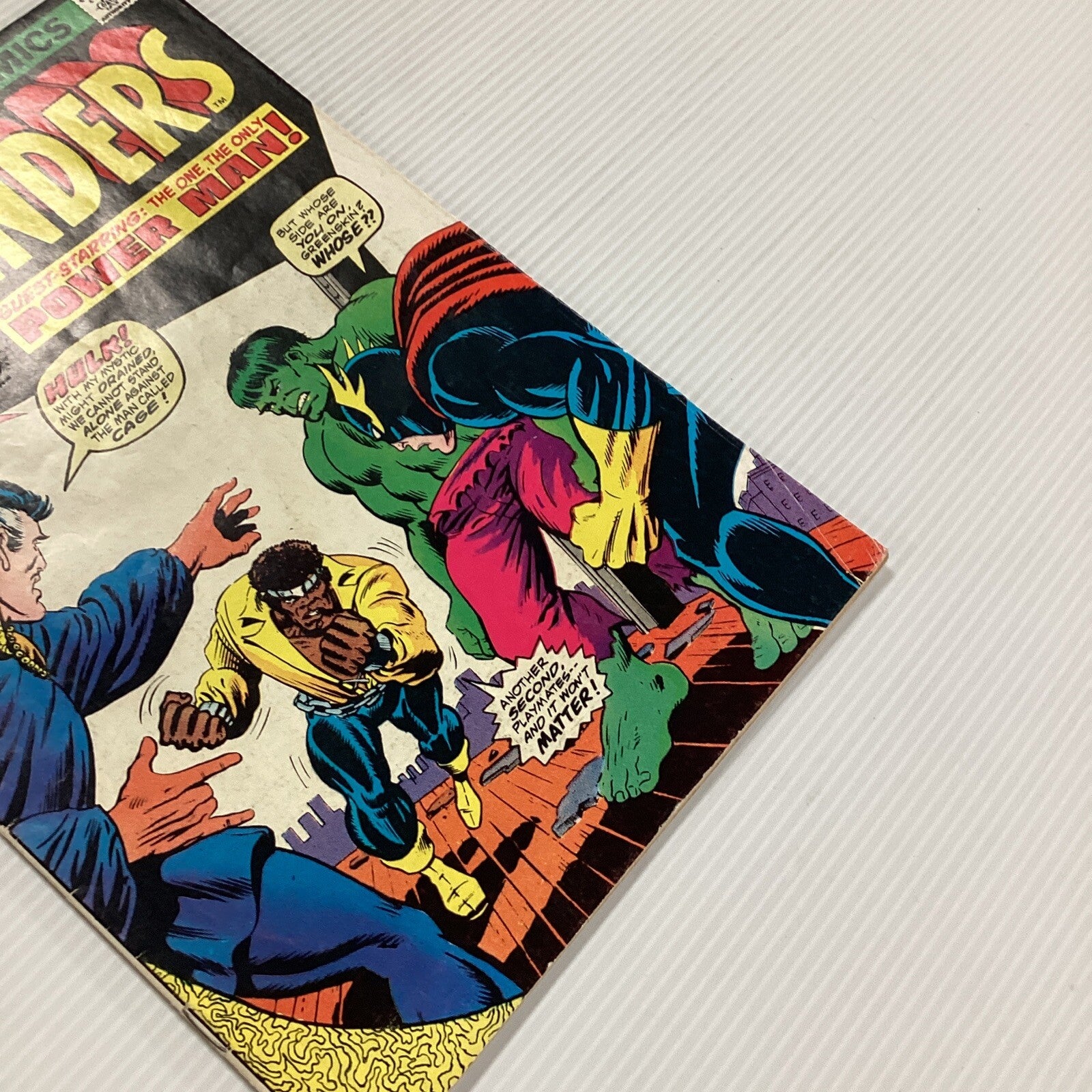 Defenders #17 1974 VG/FN 1st Cameo Appearance of Wrecking Crew Pence Copy7
