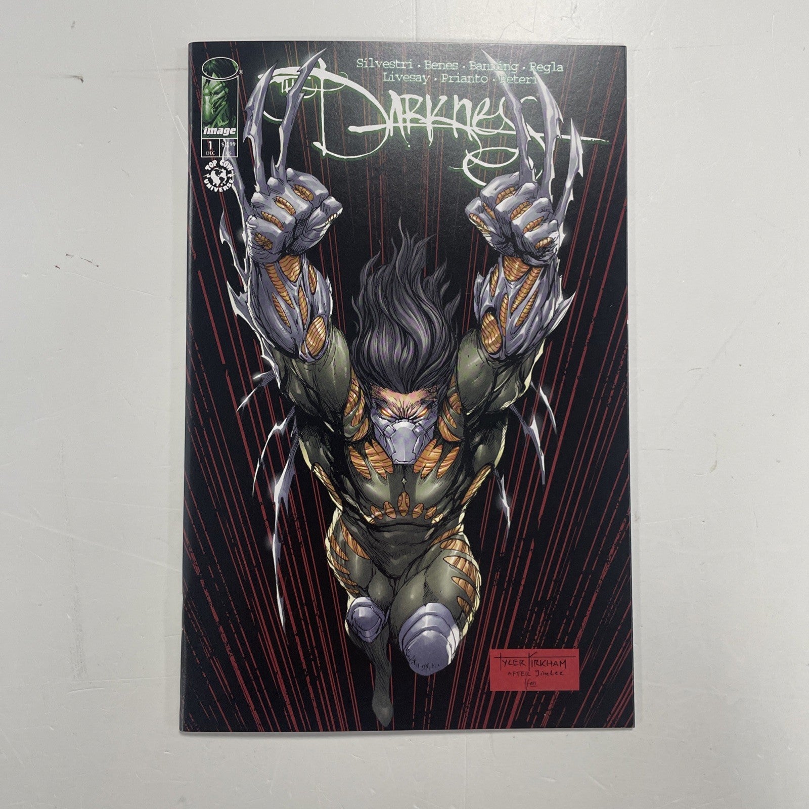 The Darkness Issue #1 2025 Tyler Kirkham Virgin Variant Round Table Blind Bag1
