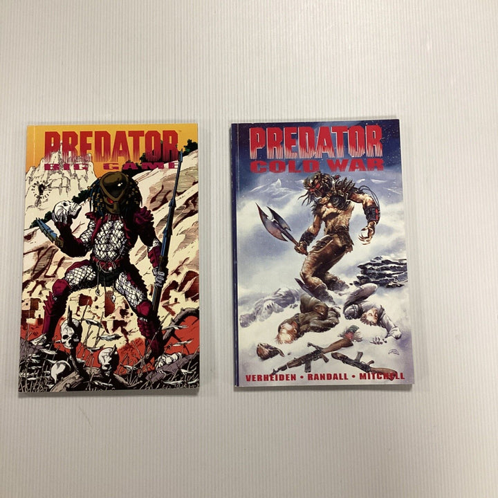 Predator Cold War & Big Game 1992-1993 1st prints TPB