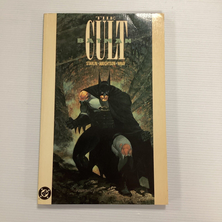 Batman The Cult TPB 1991 Third Print Bernie Wrightson Cover