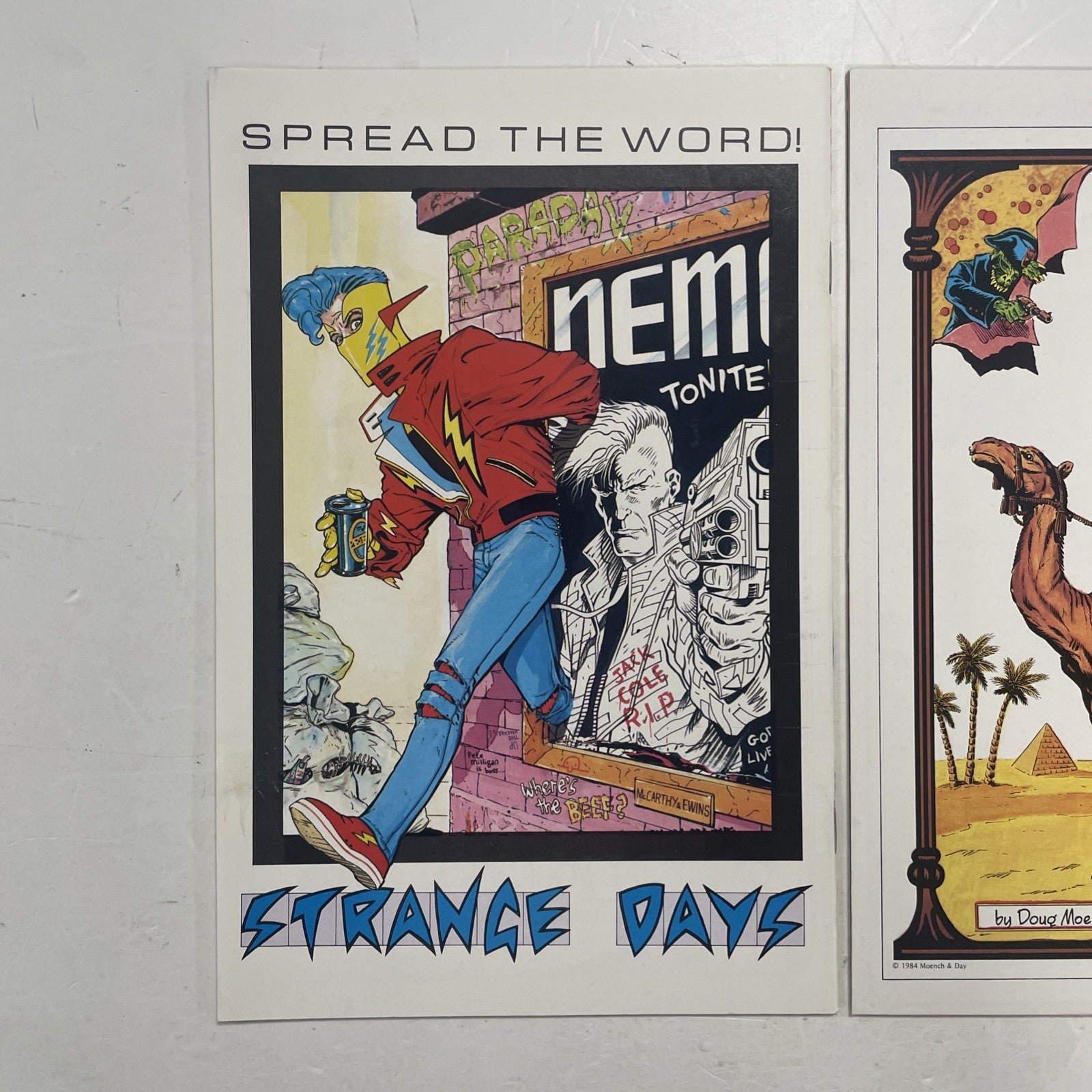 Strange Days #1-#3 1984 Avg. VF Complete Set Eclipse Comics9