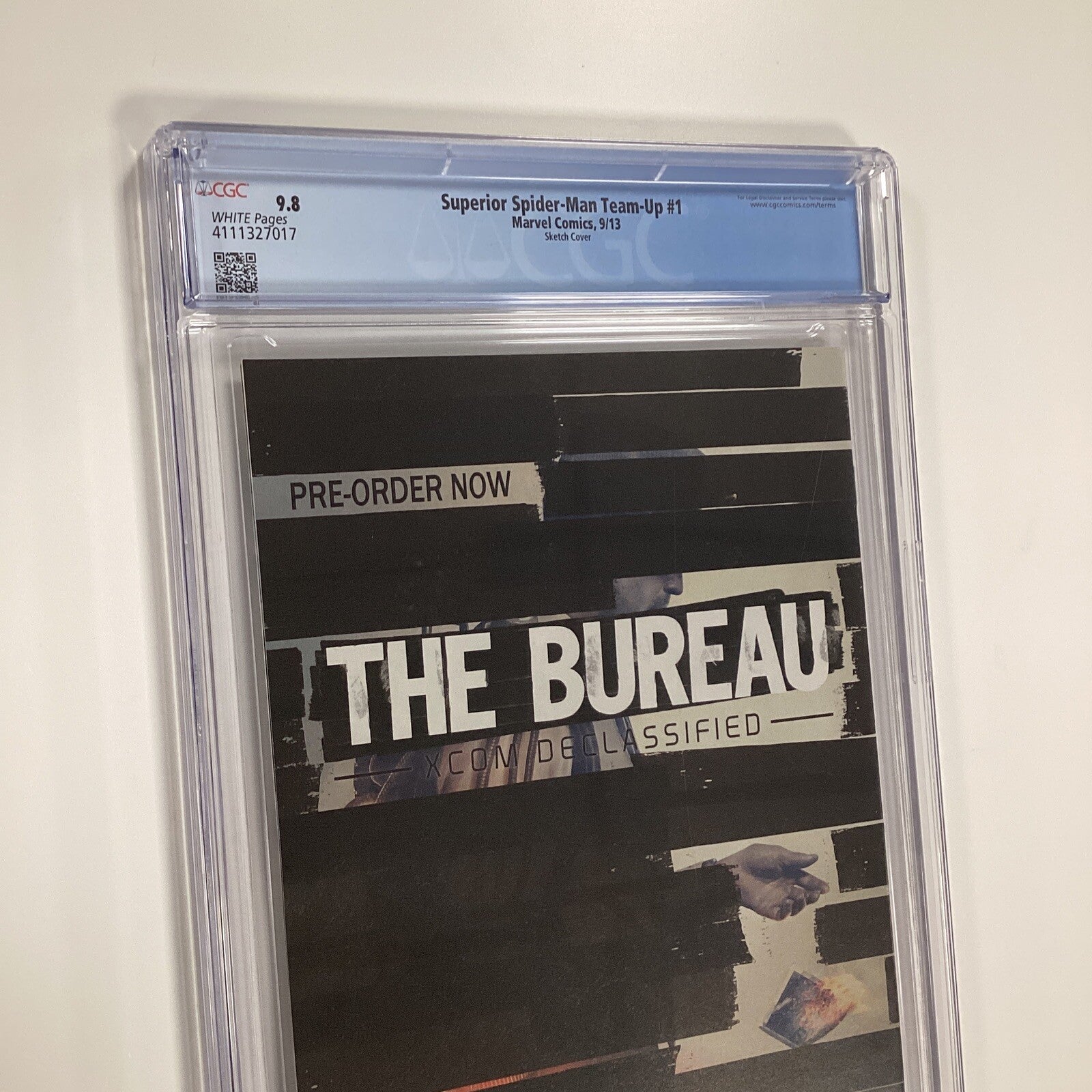 Superior Spider-man Team-up #1 CGC 9.8 Riviera/Dodson Sketch Cover5