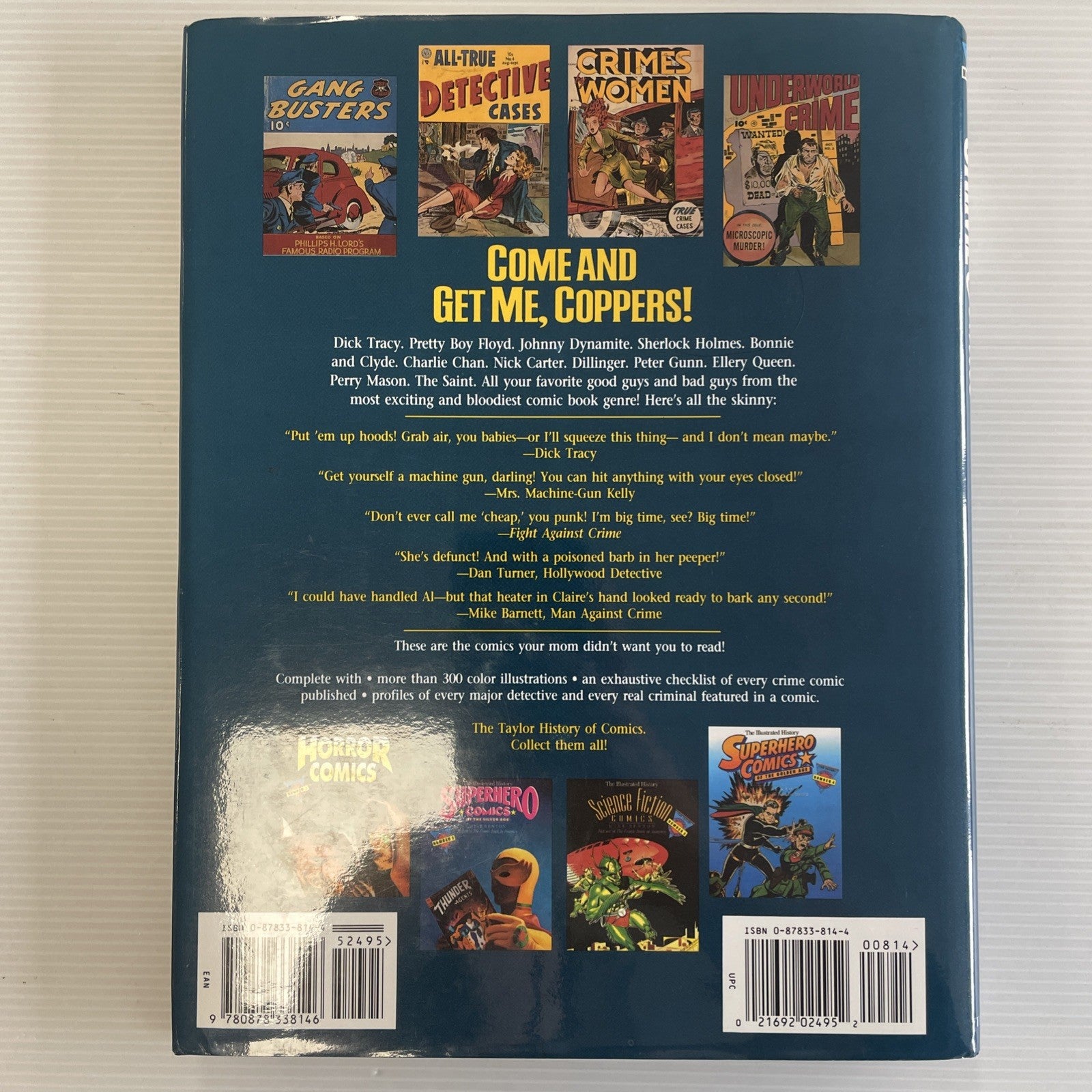 Illustrated History Crime Comics Mike Benton No 5 1993 Hardcover4