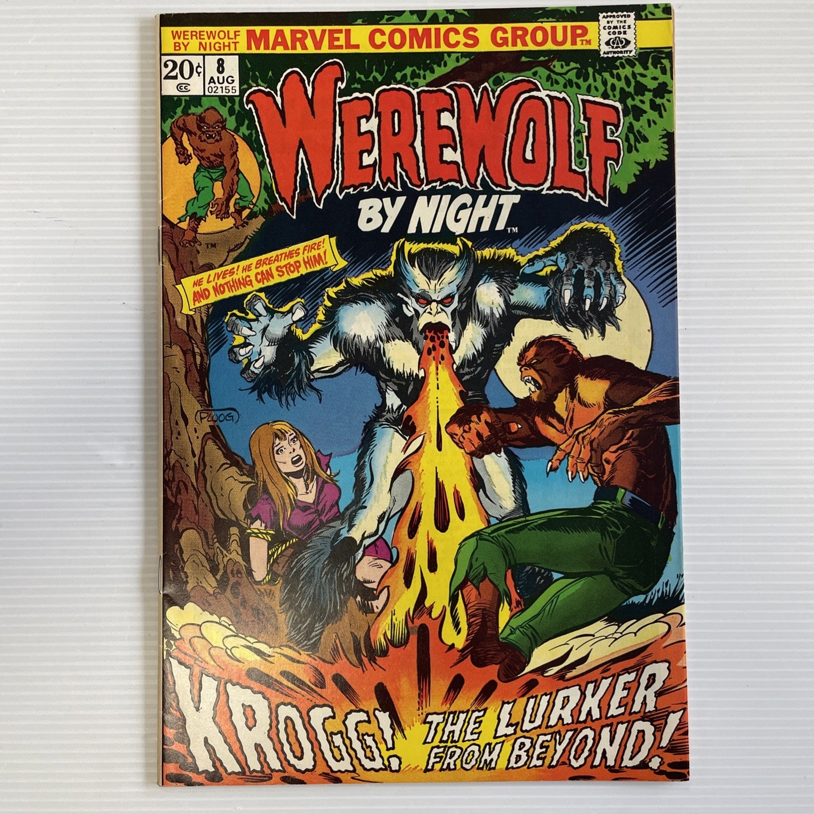 Werewolf by Night #8 1973 VF-0