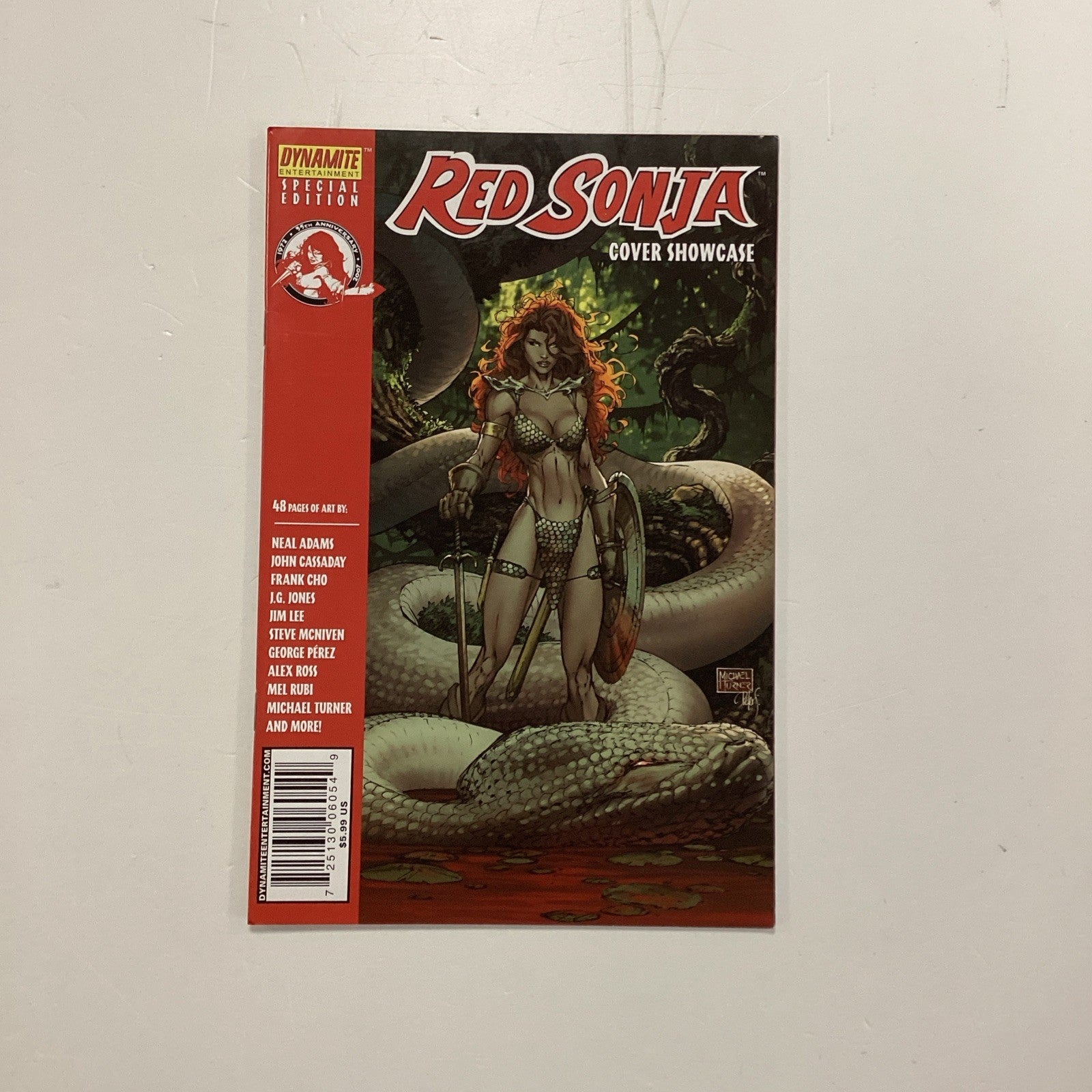 Red Sonja Cover Showcase 2007 VF/NM Dynamite Comics (2)0