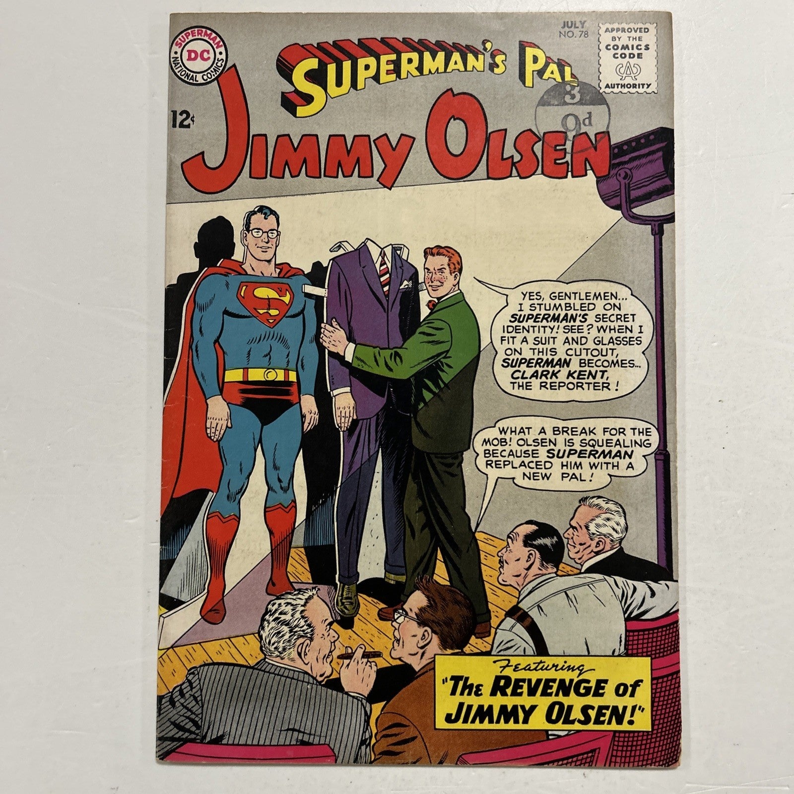 Superman's Pal Jimmy Olsen #78 1964 VG/FN Pence Stamp0