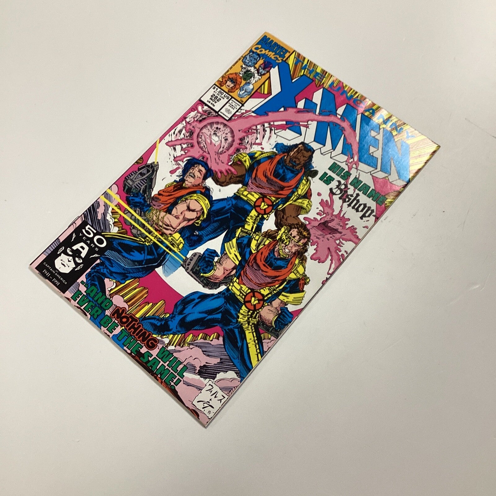 X-Men #282 1991 VF/NM 1st Appearance Of Bishop5