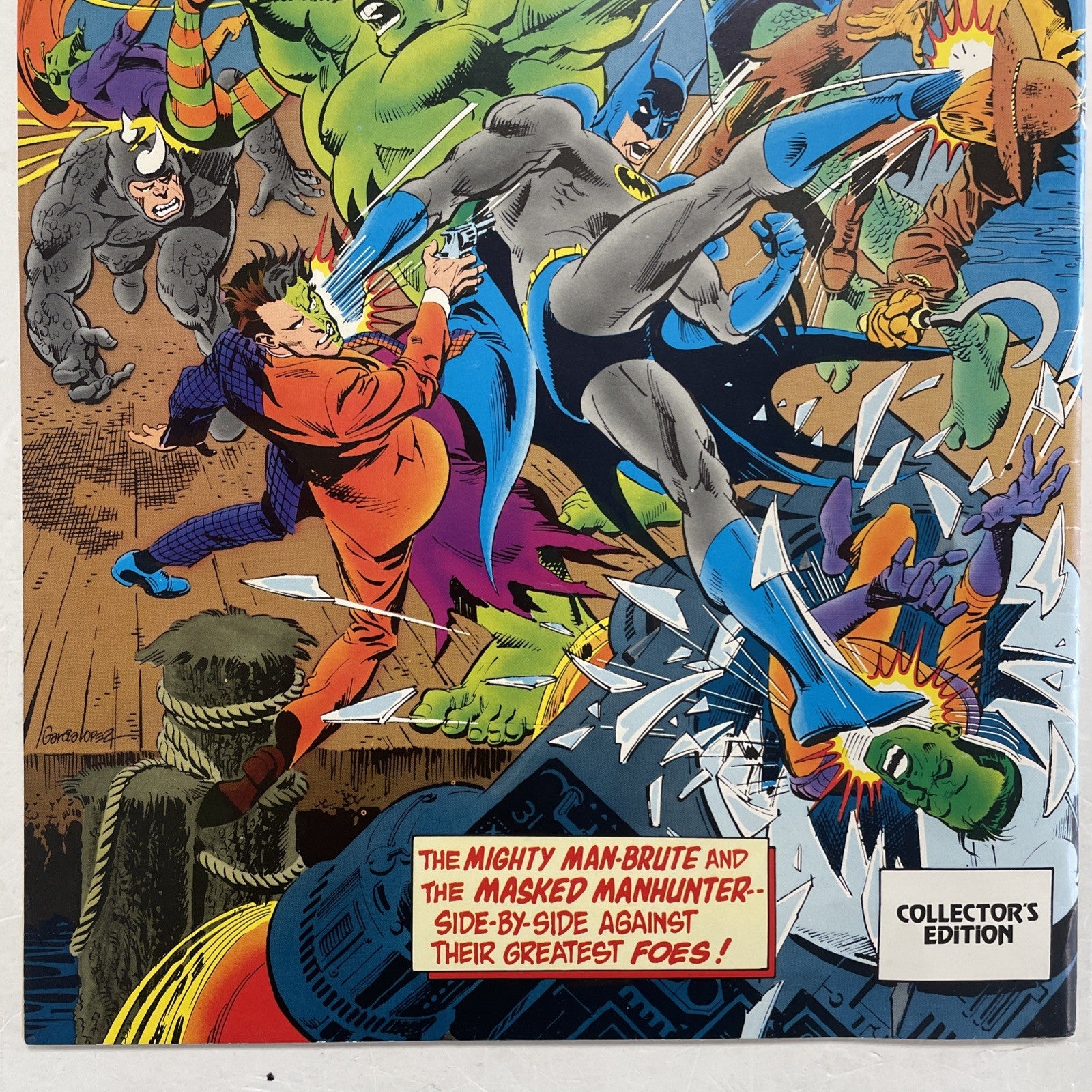 Batman Vs The Incredible Hulk Treasury Edition 1981 DC & Marvel Special6
