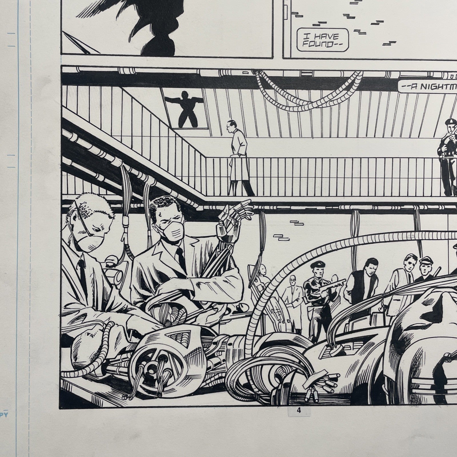 Lee Sullivan Original Art for Marvel's Robocop #13 Page 4 19917