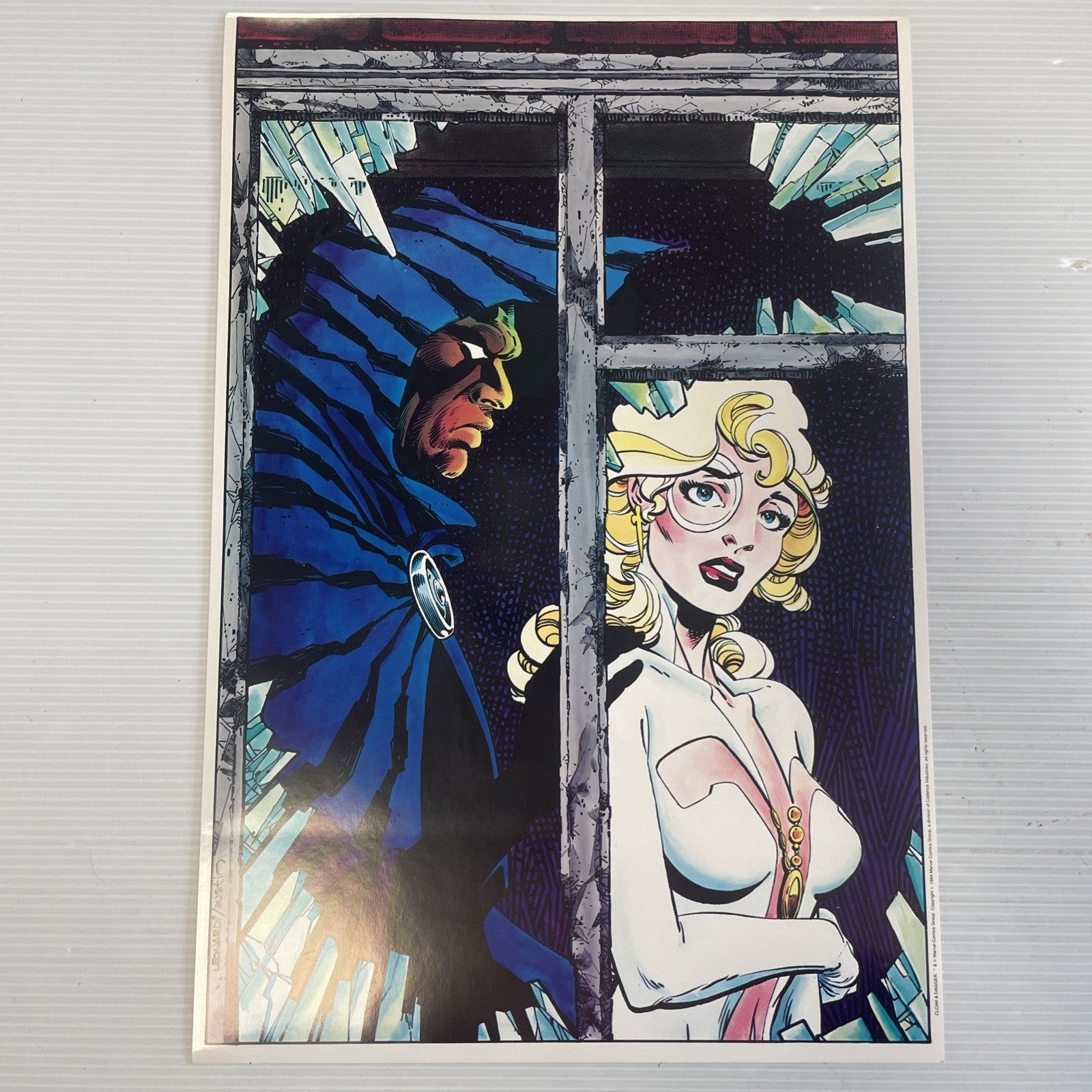 Marvel Press Cloak and Dagger Portfolio Prints 1984 Set 10 Rick Leonardi Art (1)12