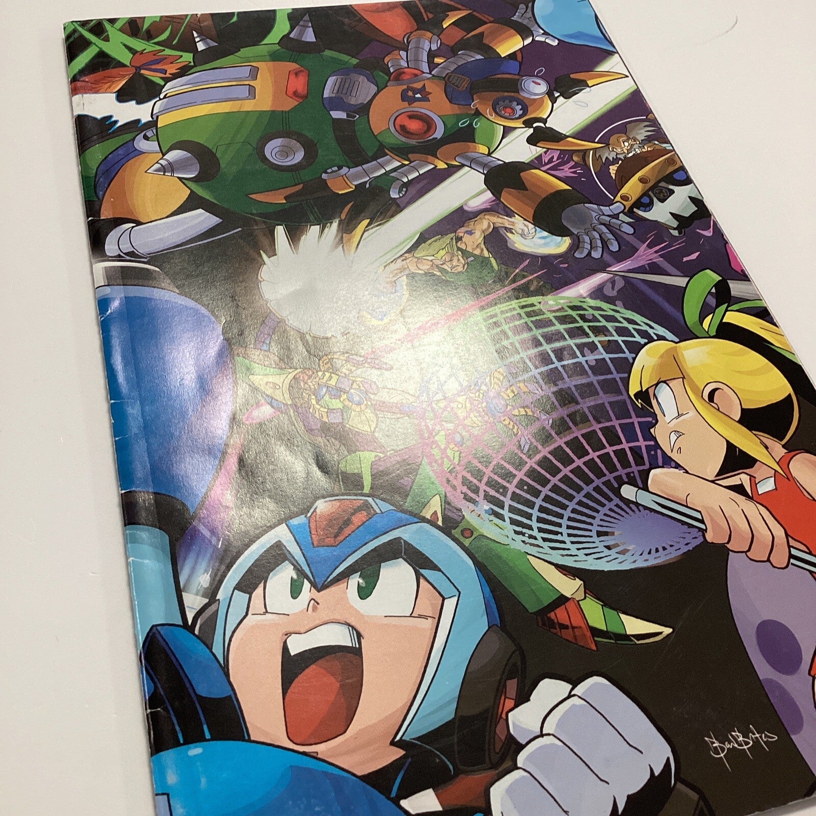 Sonic The Hedgehog #274 2015 FN Worlds Unite Connecting Variant Sega Capcom7