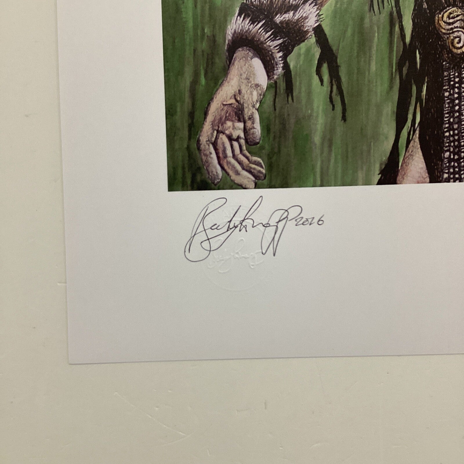 Xena Signed Art Print by Becky Knapp3