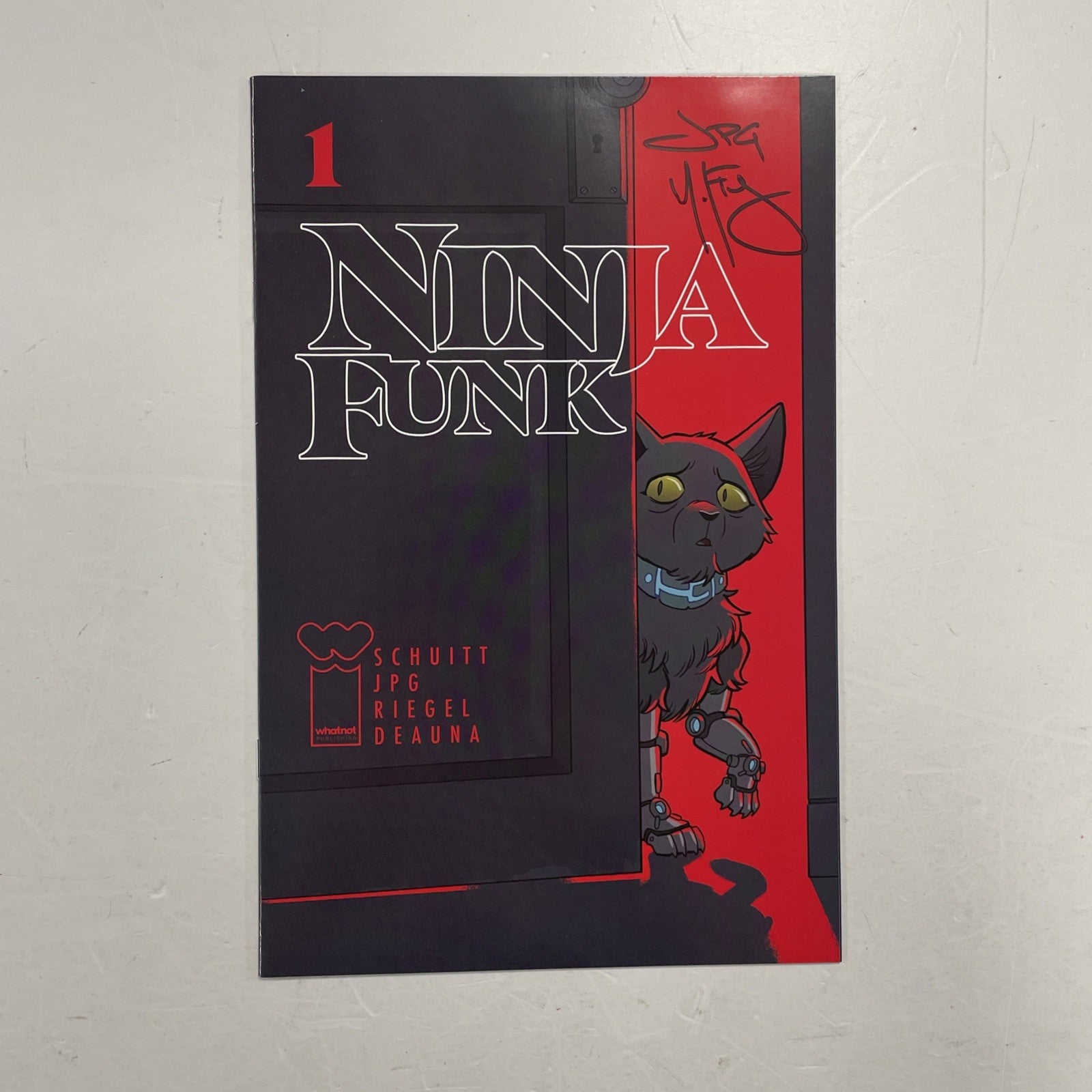 Ninja Funk #1 2022 Stray Dogs Homage Cover Signed by JPG McFly with CoA0