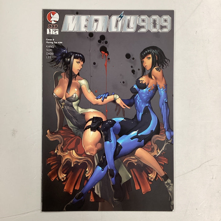 Mega City 909 #1-3 2004 VF+ Cover B Hyung Tae Kim & Ropie0