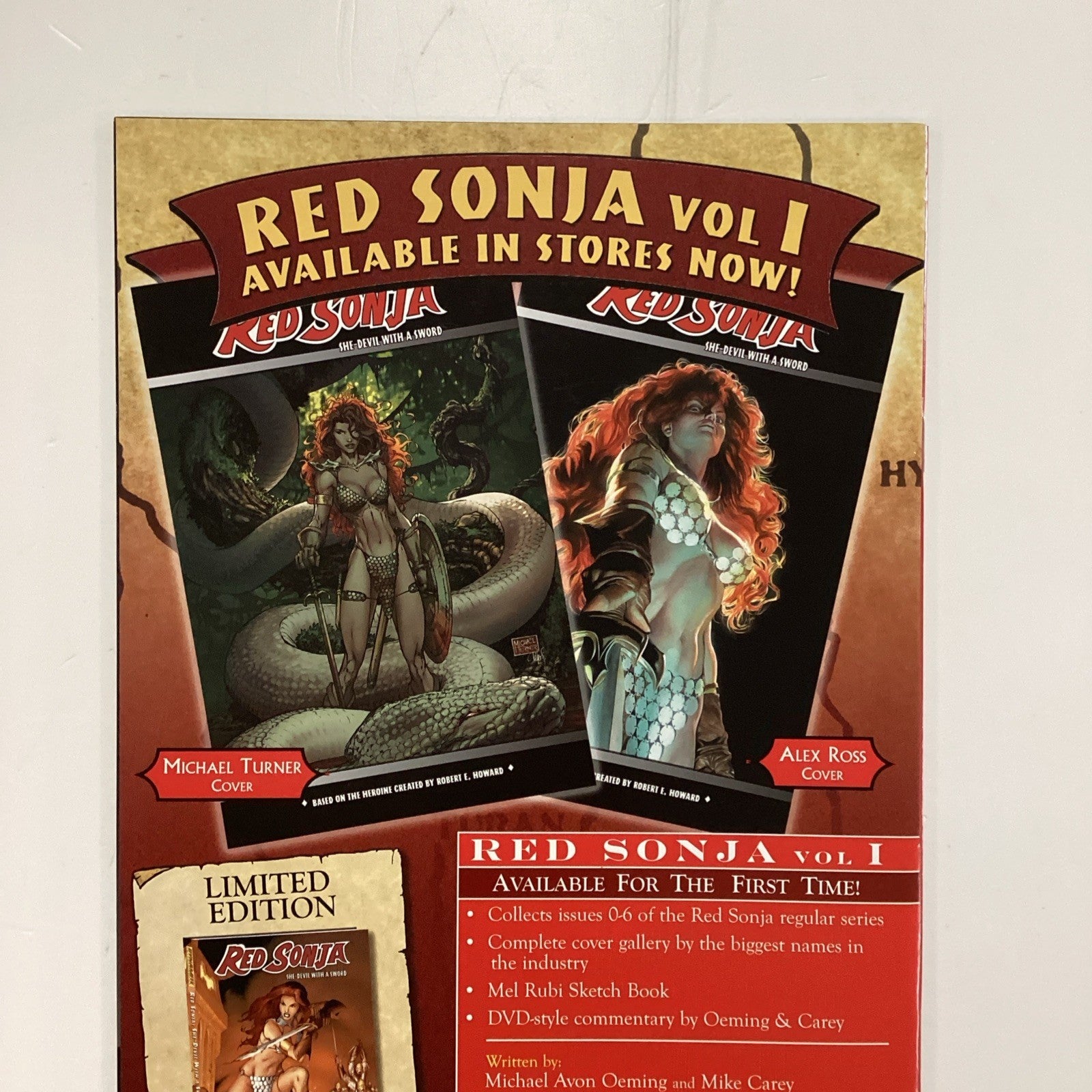 Red Sonja Cover Showcase 2007 VF/NM Dynamite Comics (2)6