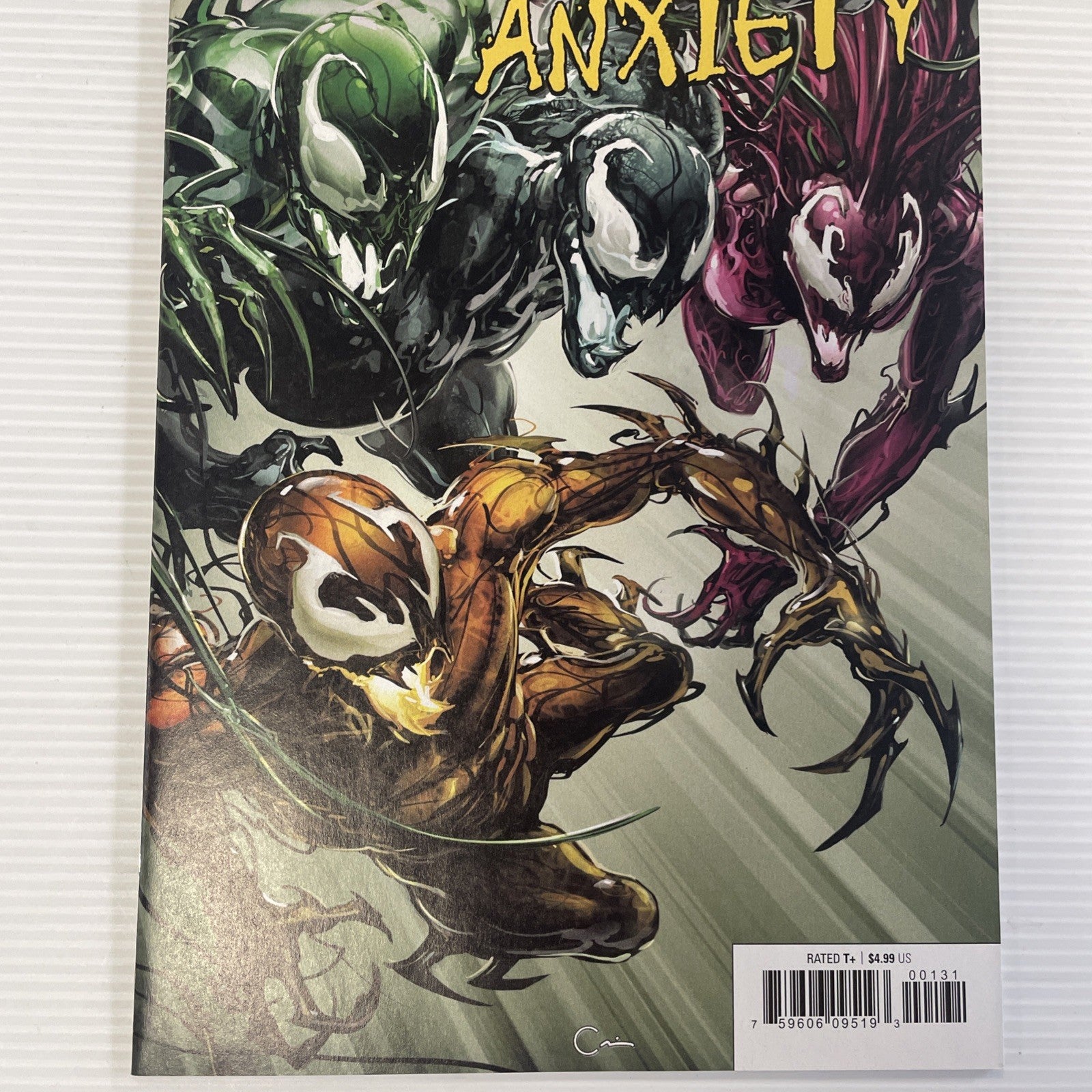 Absolute Carnage Separation Anxiety #1 2019 NM 1:50 Clayton Crain Variant2