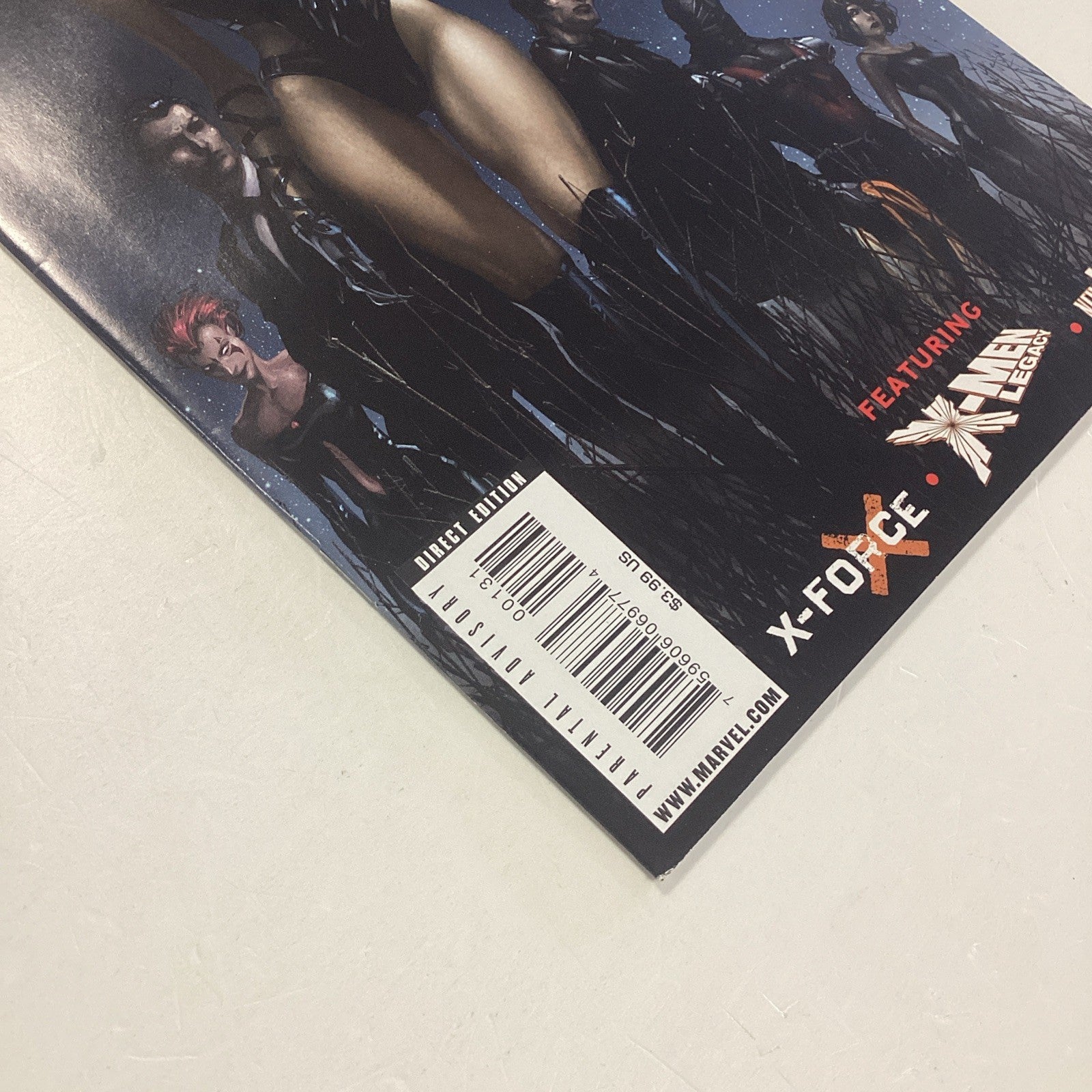 X Necrosha One-shot 2009 VF 2nd Printing Variant Clayton Crain3
