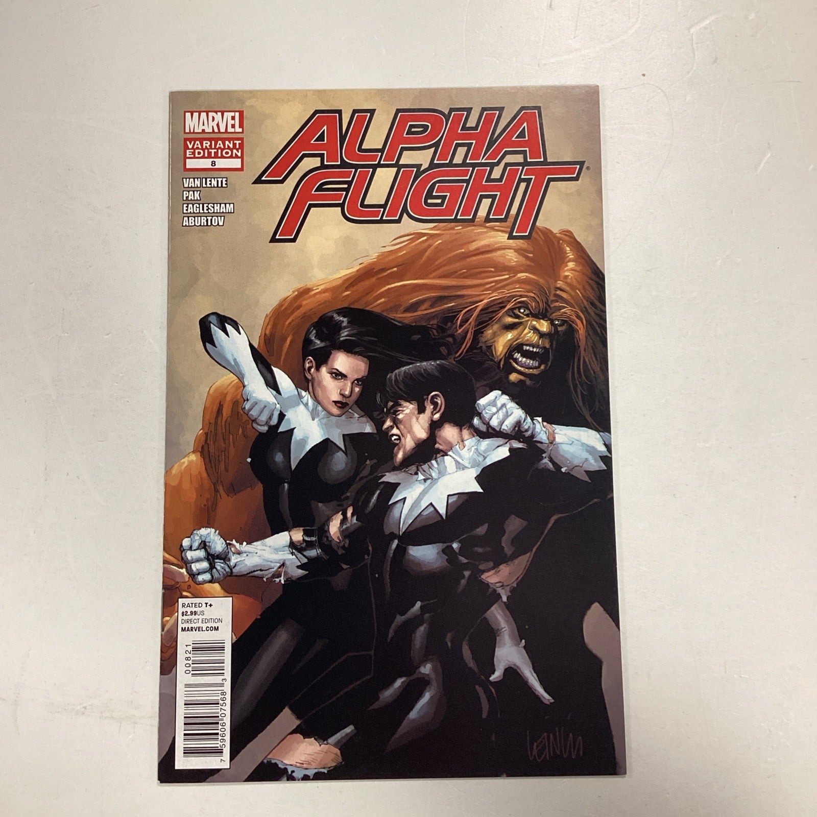 Alpha Flight #8 2012 VF/NM 1:15 Leinil Yu Variant0