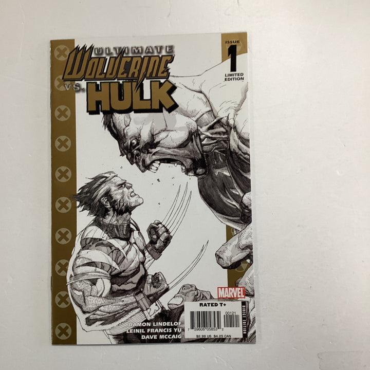 Ultimate Wolverine vs Hulk #1 2006 VF+0
