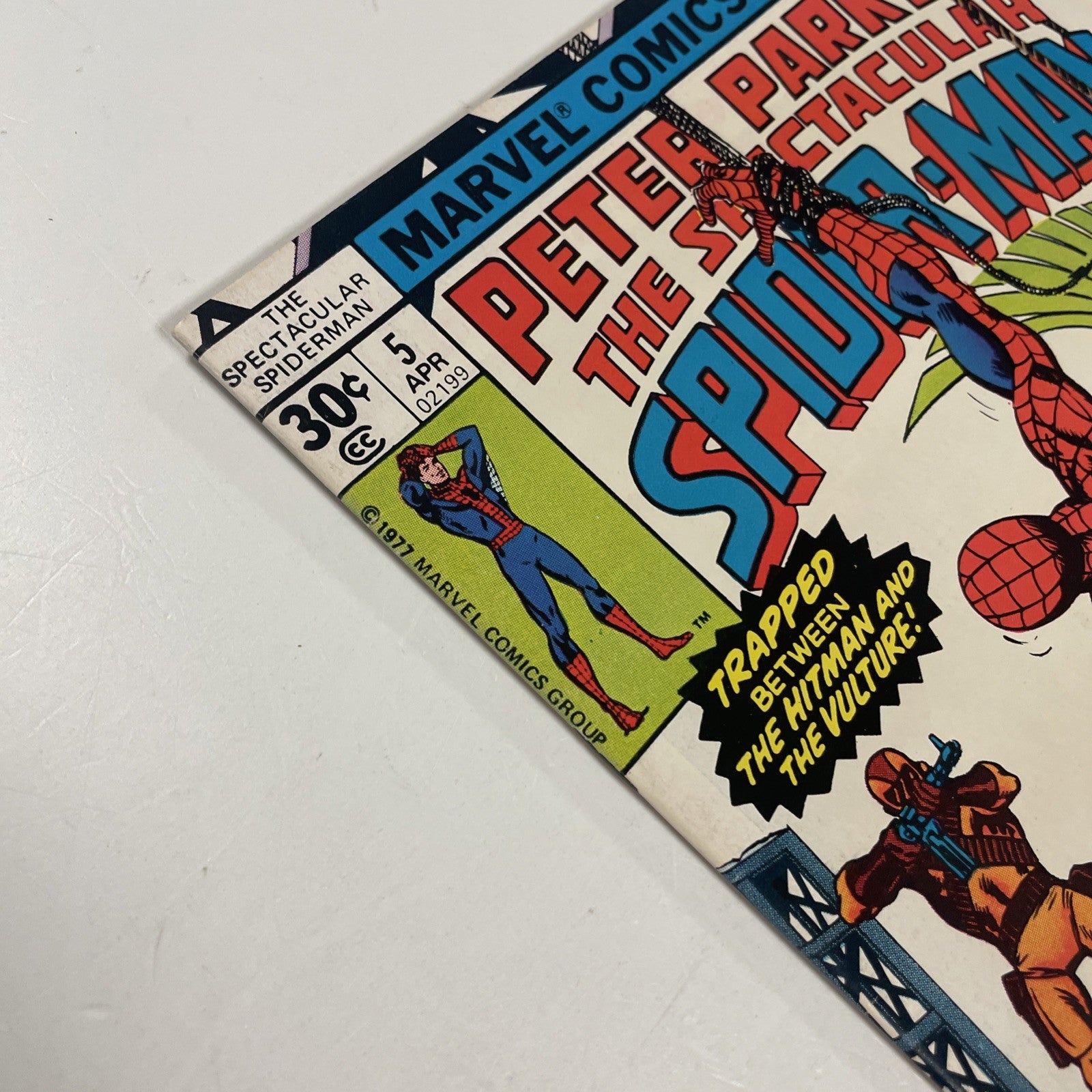 Peter Parker The Spectacular Spider-man #5 1977 VF-5