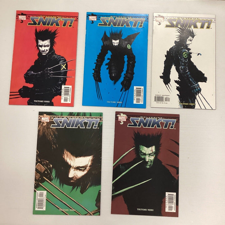 Wolverine Snikt! #1-5 2003 VF/NM Complete Run