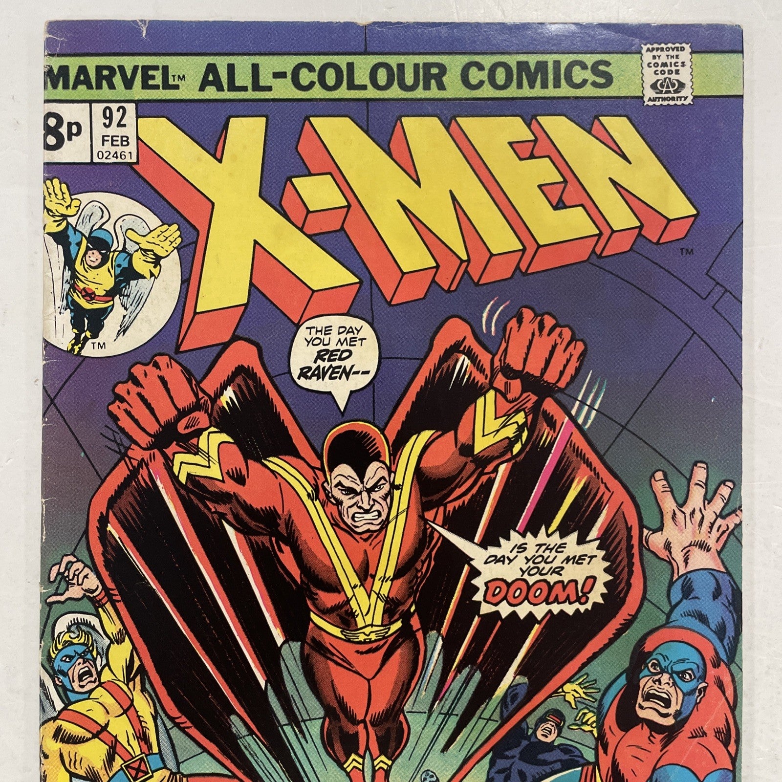 X-Men #92 1975 VG Pence Copy1