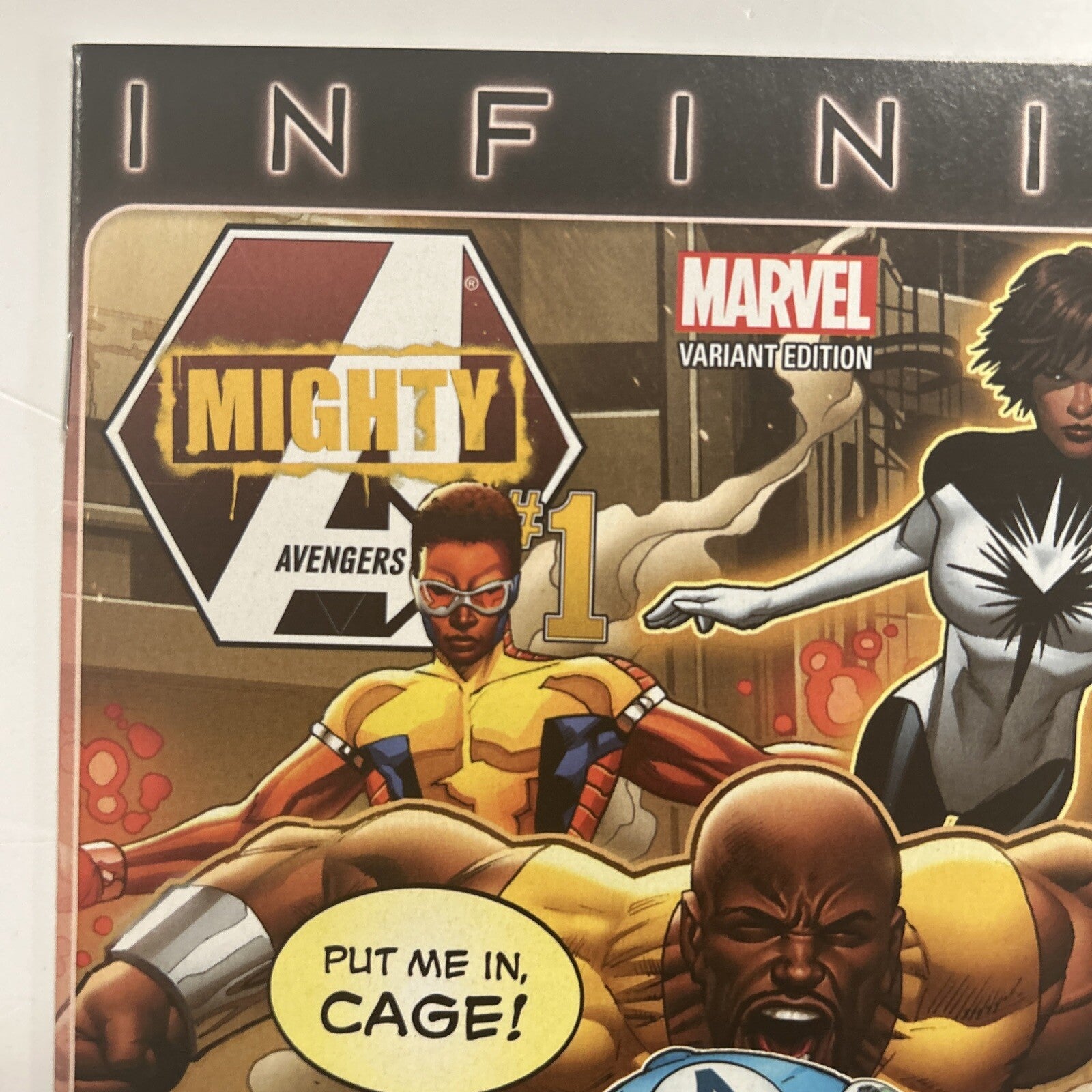 The Mighty Avengers Infinity  #1 2013 NM Deadpool Variant 1st Monica Rambeau as3