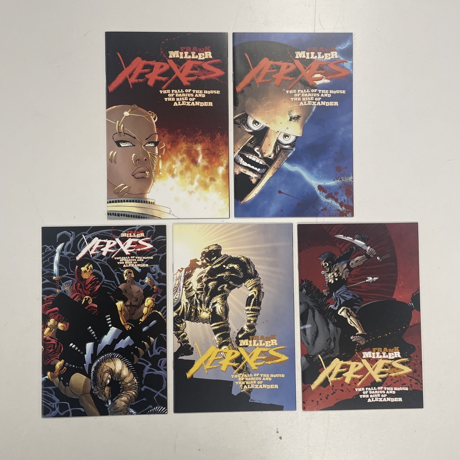 Xerxes #1-5  2018 Complete Mini Series Frank Millar Dark Horse Comics0