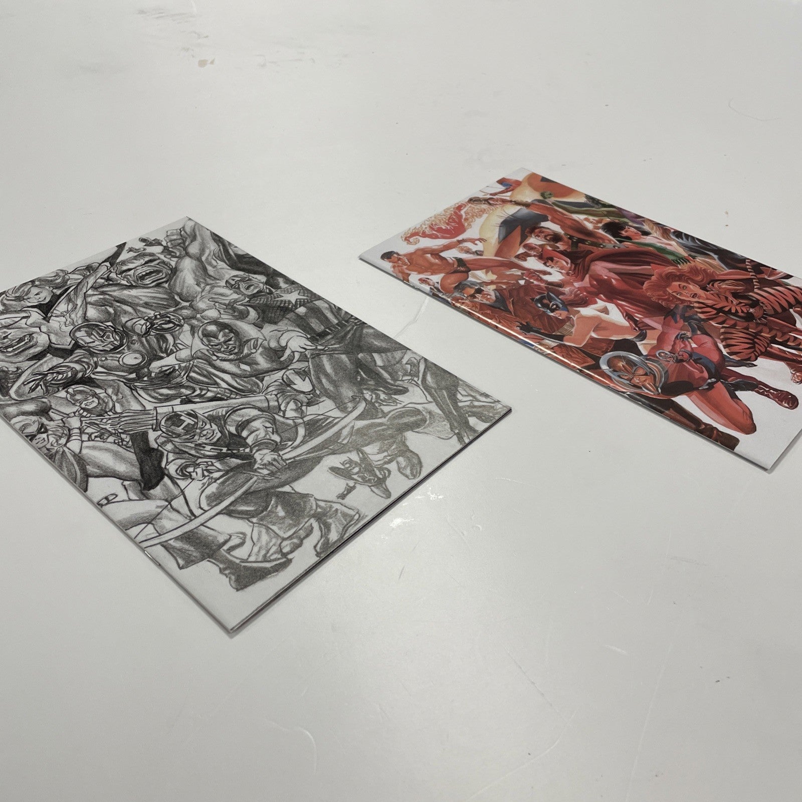 Uncanny Avengers #1 & The Avengers #4 2023 NM Joining Alex Ross Colour & Sketch7