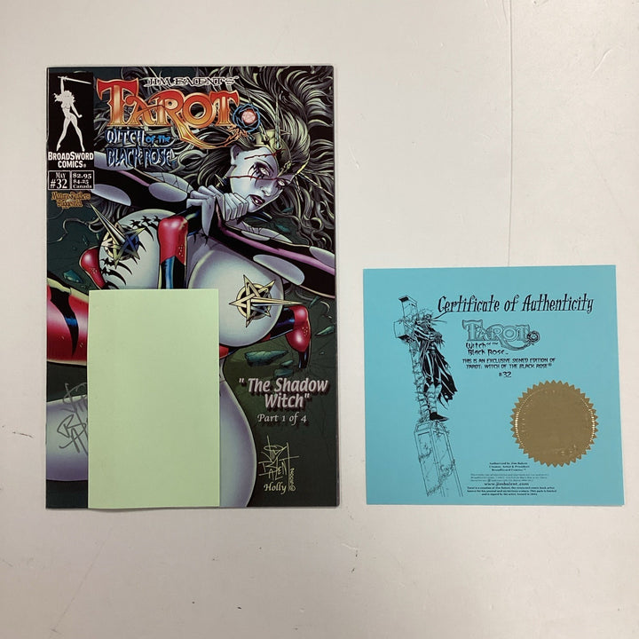 Tarot Witch Of The Black Rose #32 2003 VF/NM Deluxe Editon inc. Signed print0