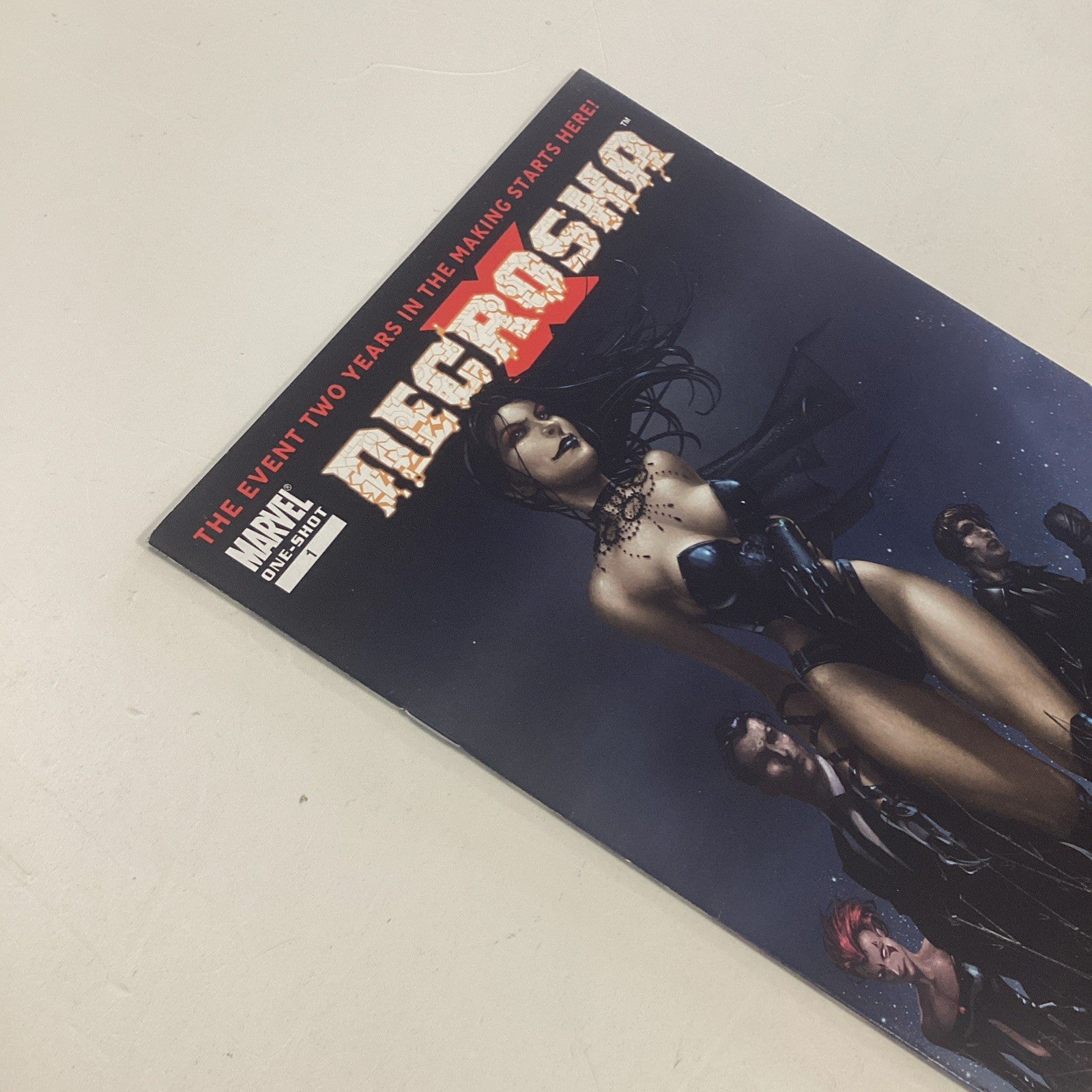 X Necrosha One-shot 2009 VF 2nd Printing Variant Clayton Crain5