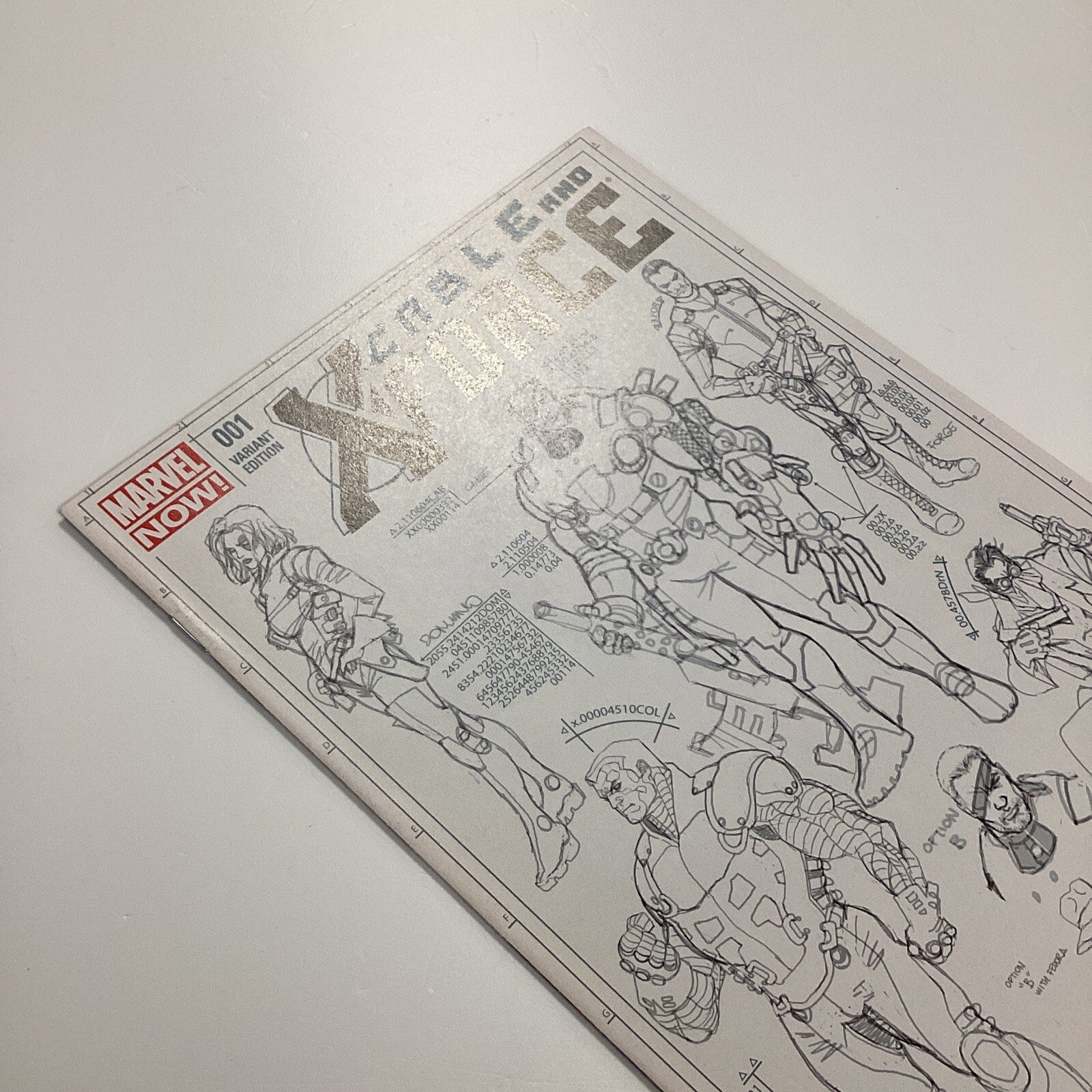 Cable And X-force #1 2013 NM 1:50 Larroca Design Variant3