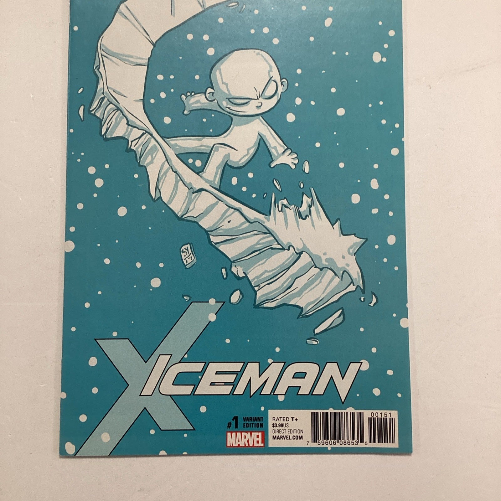 Iceman #1 2017 NM- Skottie Young Variant2