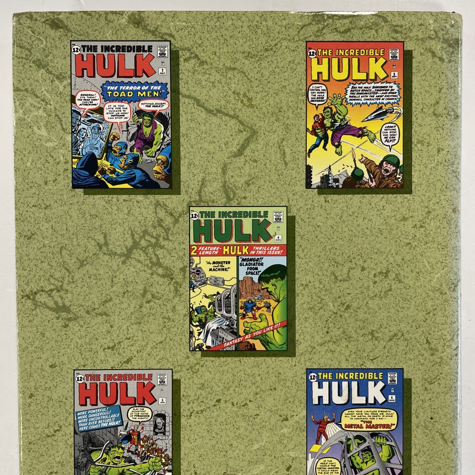 Marvel Masterworks Vol 8 Incredible Hulk #1-6 Stan Lee Jack Kirby (Hardback)5