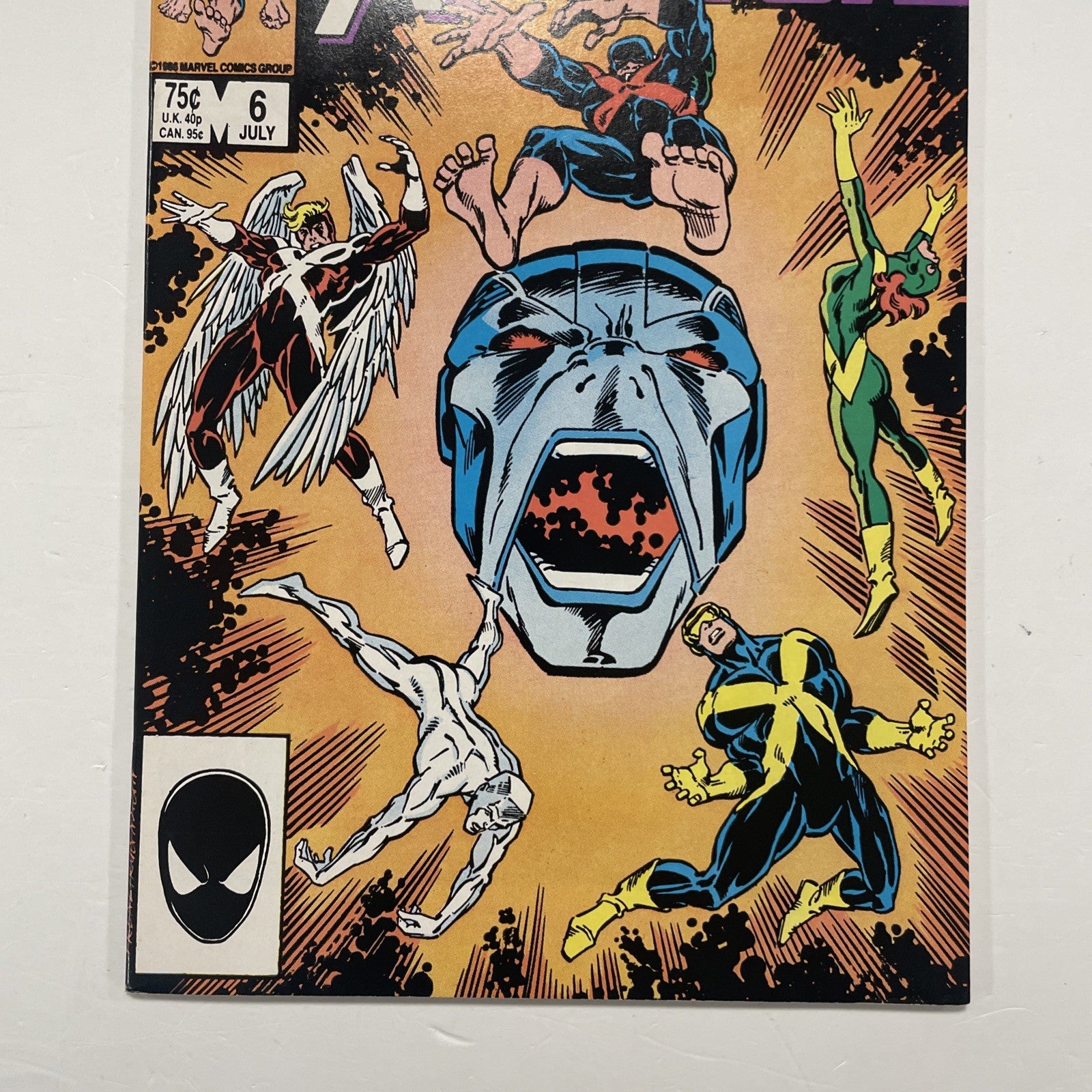X-factor #6 1986 FN/VF 1st Full Appearance of Apocalypse (4)2