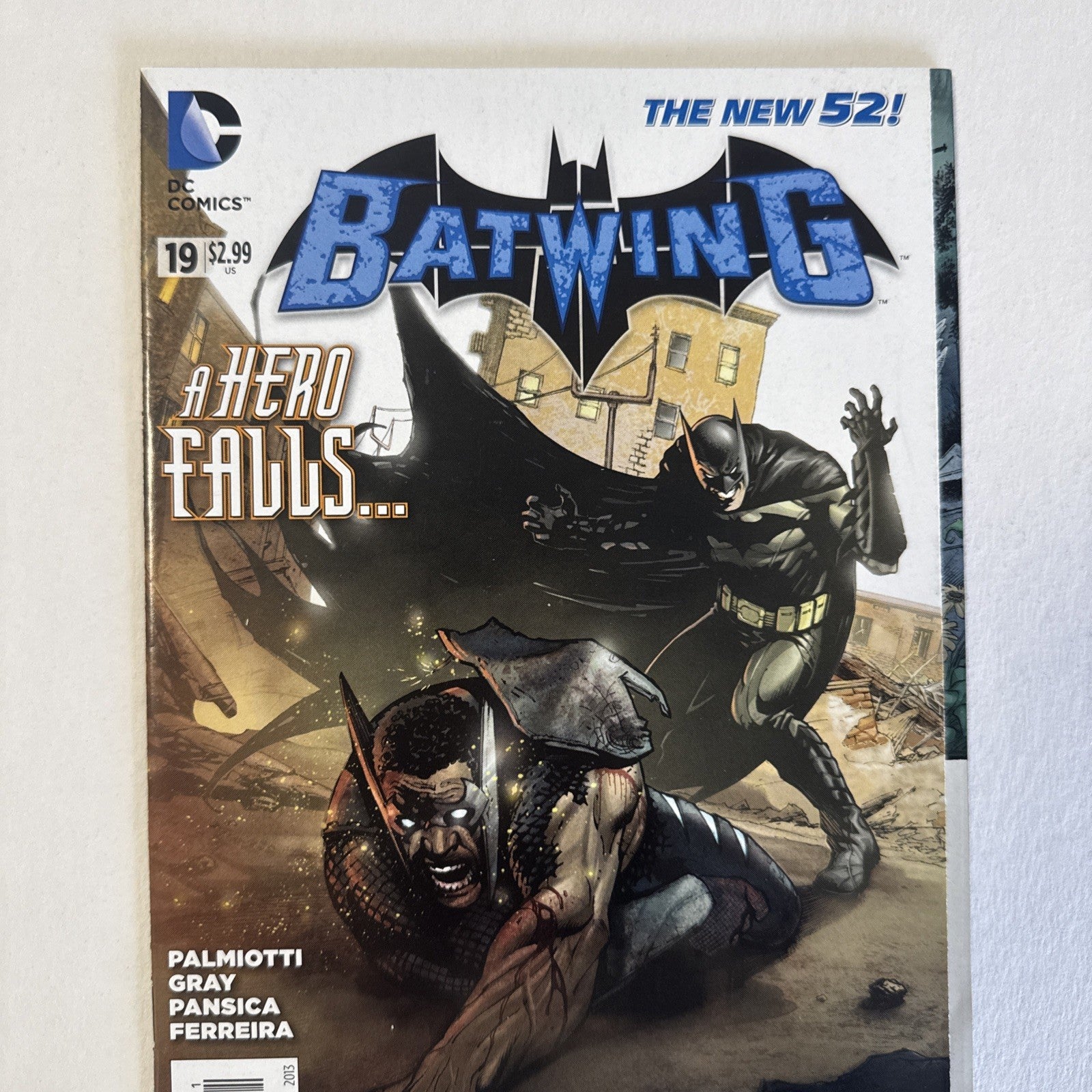 Batwing #19 2013 VF 1st Appearance of Luke Fox1