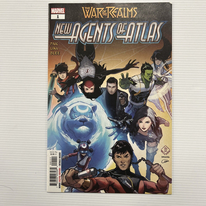 War of the Realms: New Agents of Atlas #1 2019 NM 1st Appearance of Wave