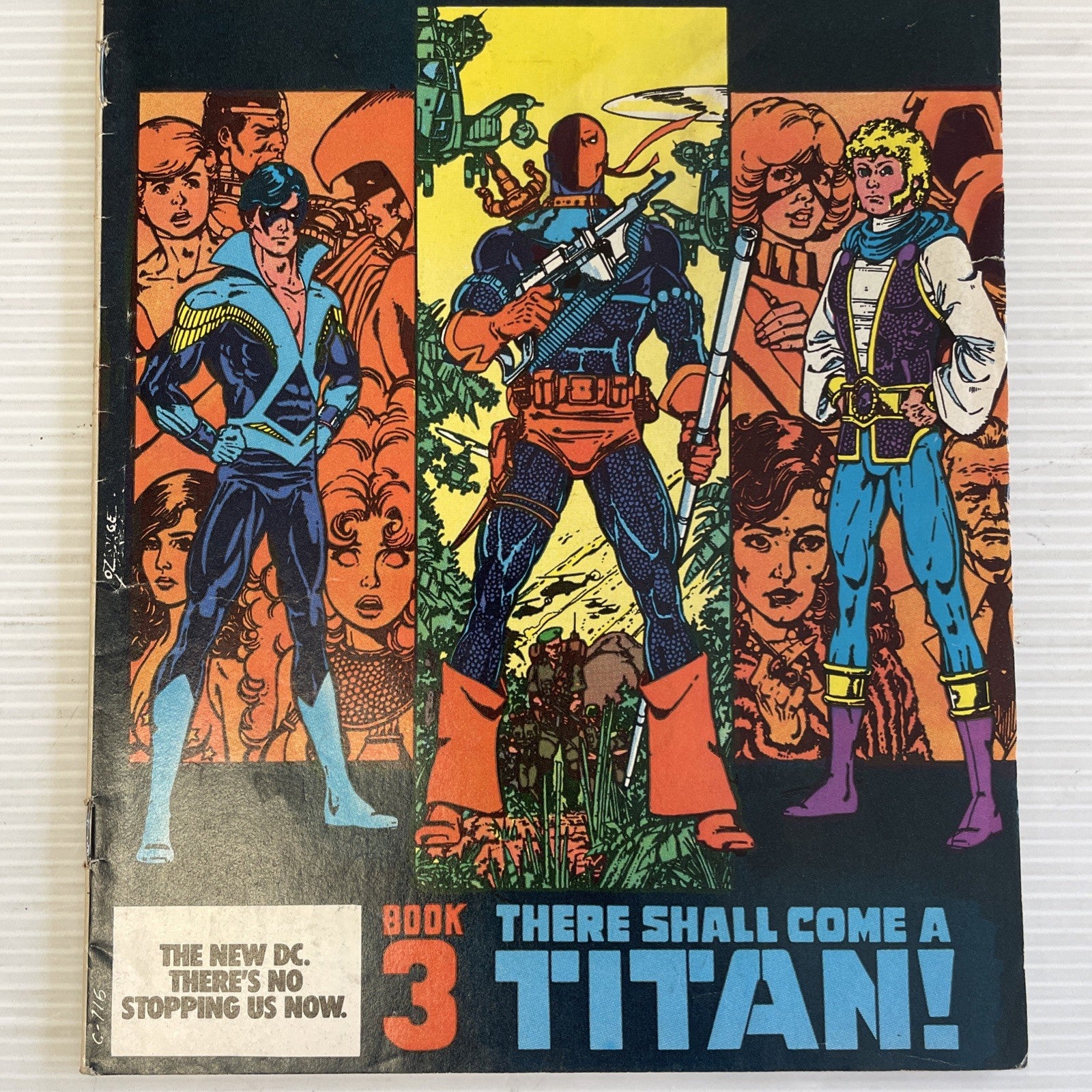 Tales of the Teen Titans #44 1984 VG+ 1st App Nightwing Origin of Deathstroke2