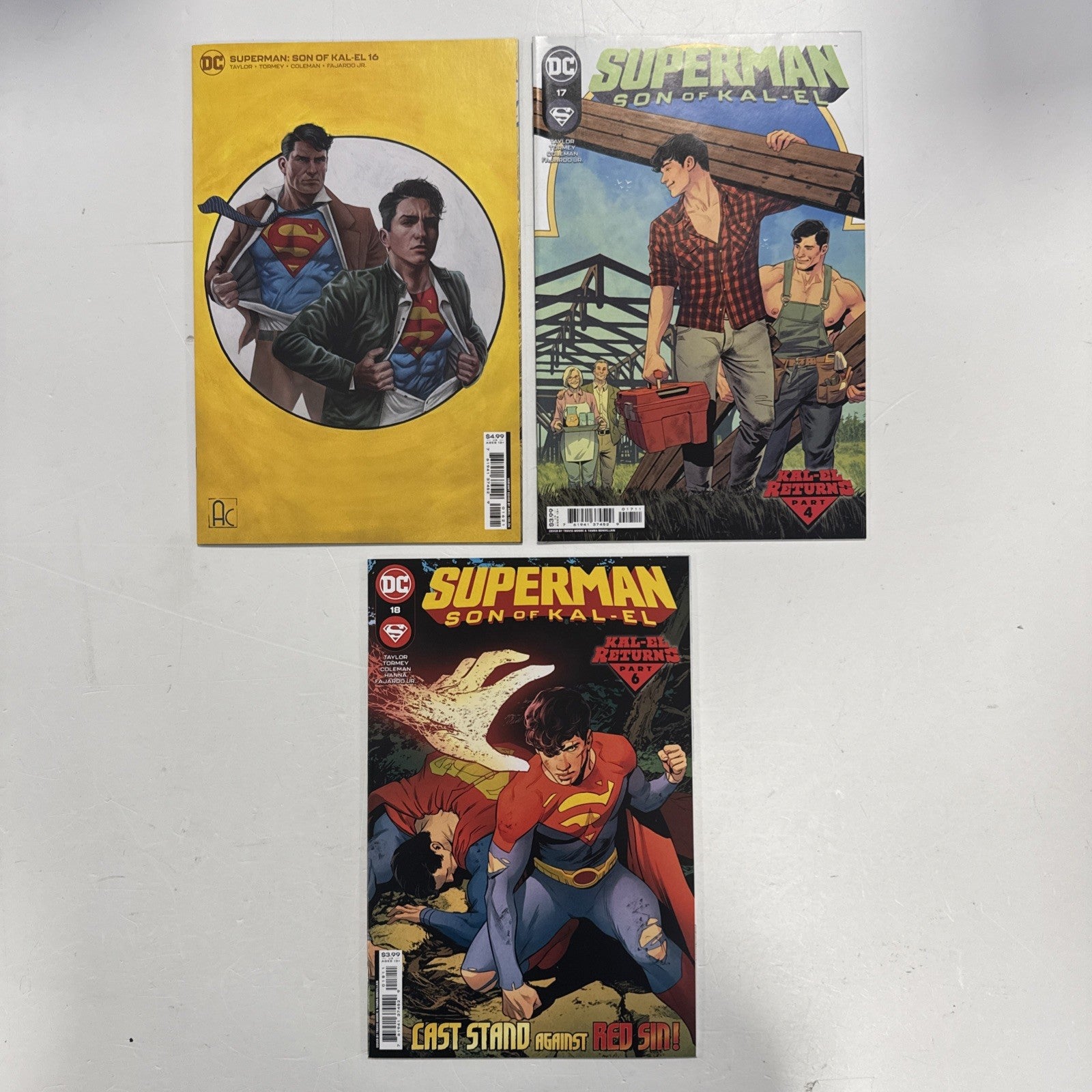 Superman Son of Kal-El #1-18 + Annual 2021 Complete Set High Grade**8