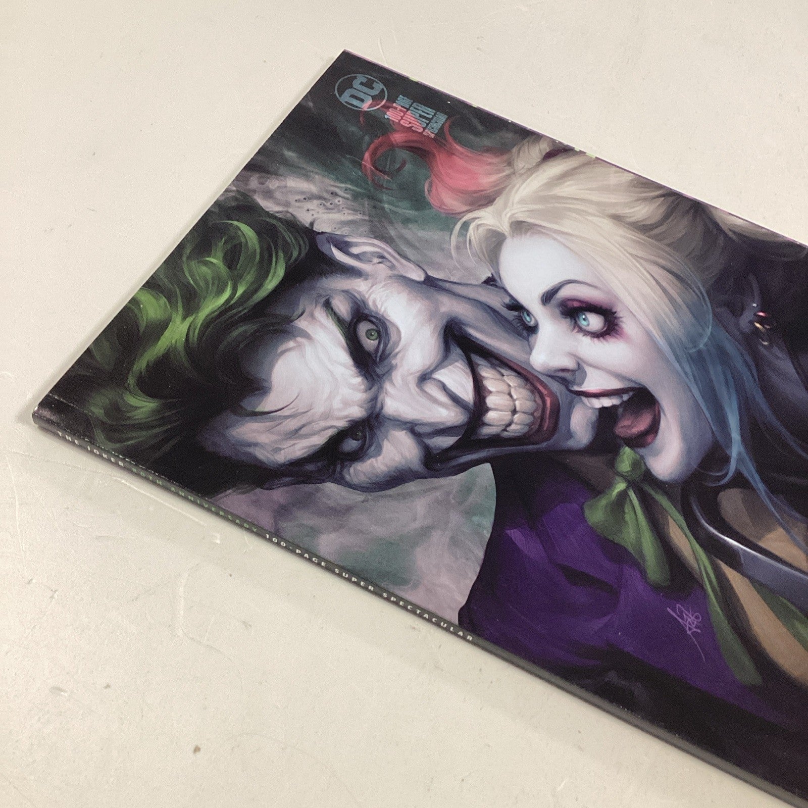 Joker 80th Anniversary 2020 NM Stanley Artgerm Lau Trade Variant5