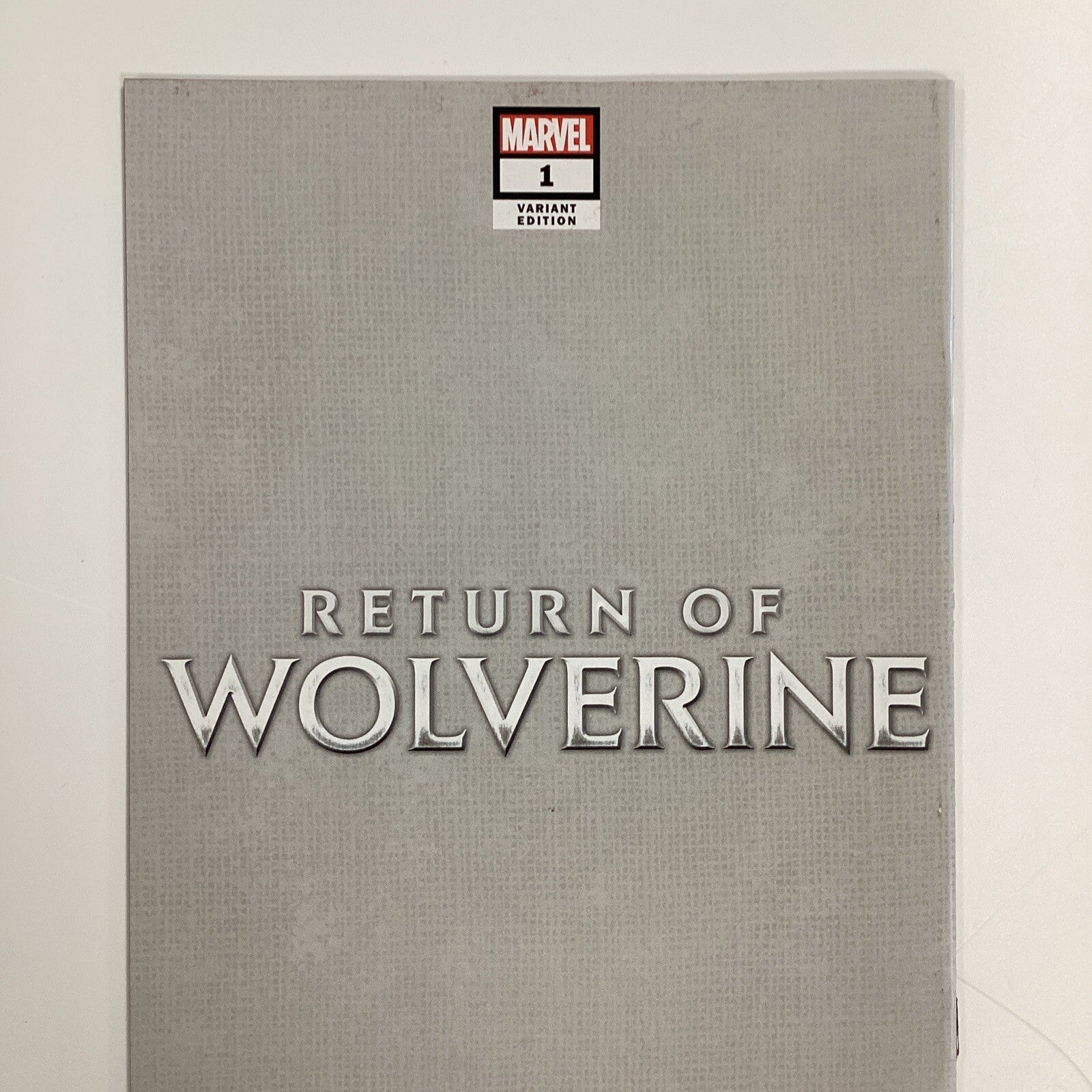 Return Of Wolverine #1 2018 NM Mcniven 1:300 Brown Costume Virgin Variant5