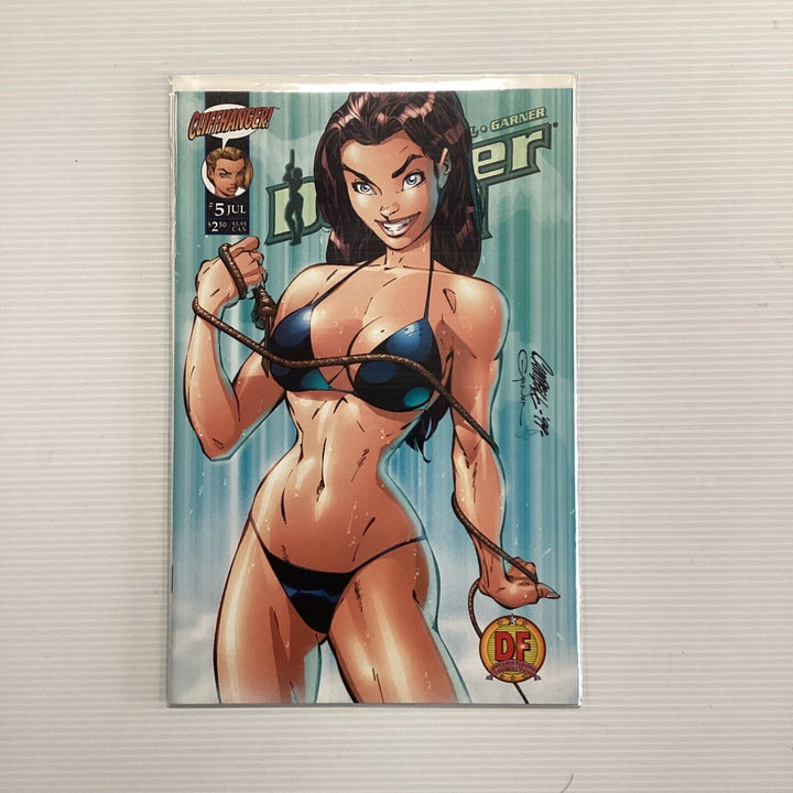 Danger Girl #5 1999 NM DF Variant  1677/10000 Cliffhanger Comics