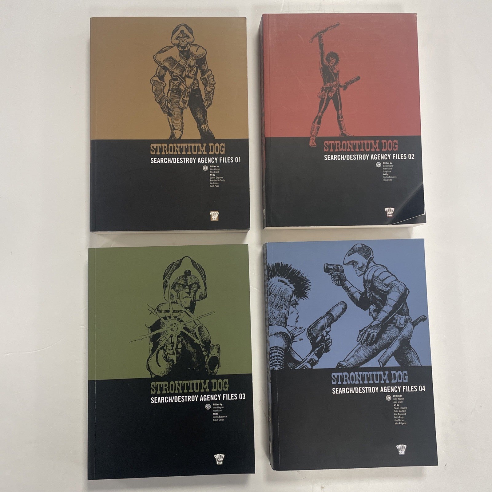 Strontium Dog: Search/Destroy Agency Files Vol 01-03 Graphic Novel 2000AD0