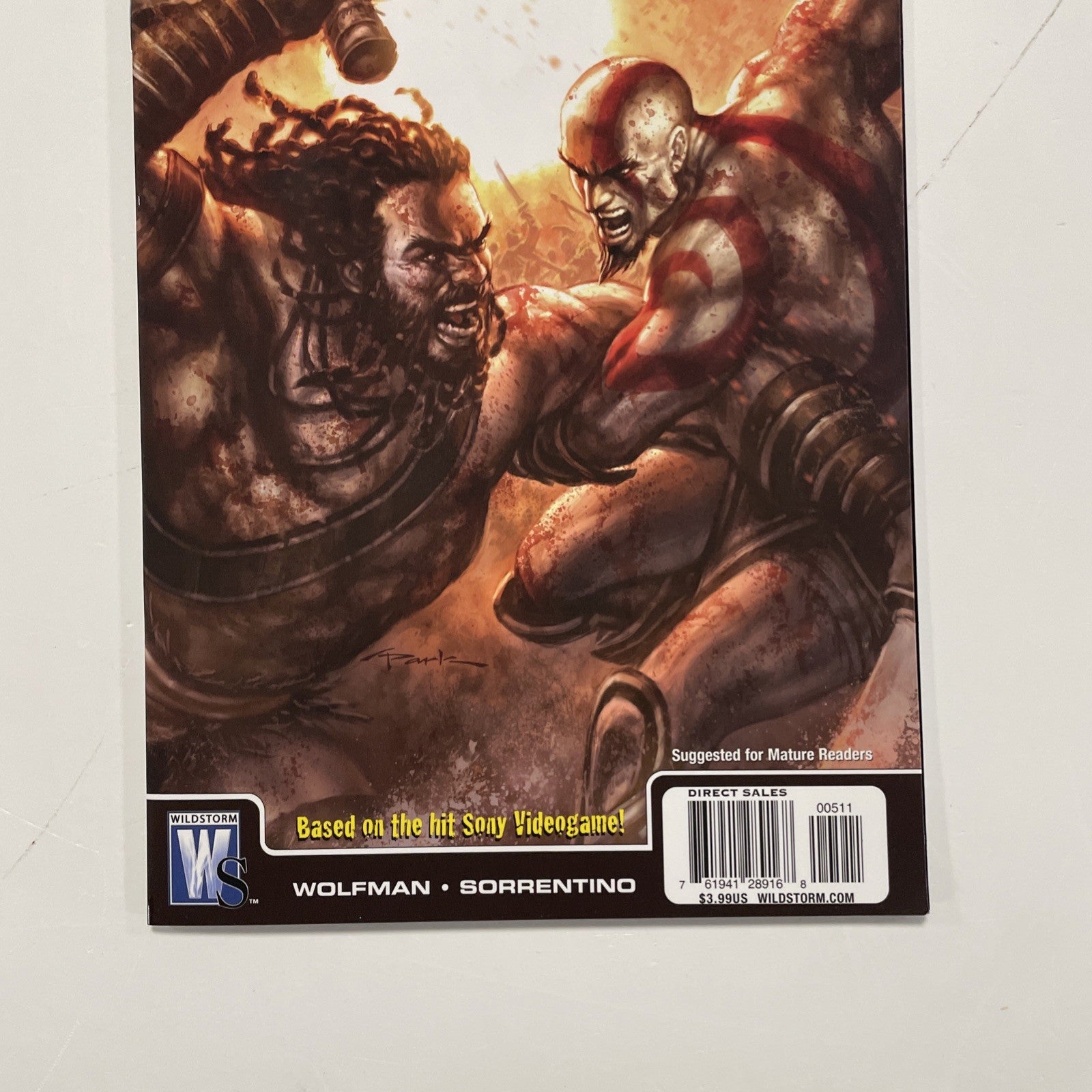 God Of War #5 2011 NM Wildstorm2