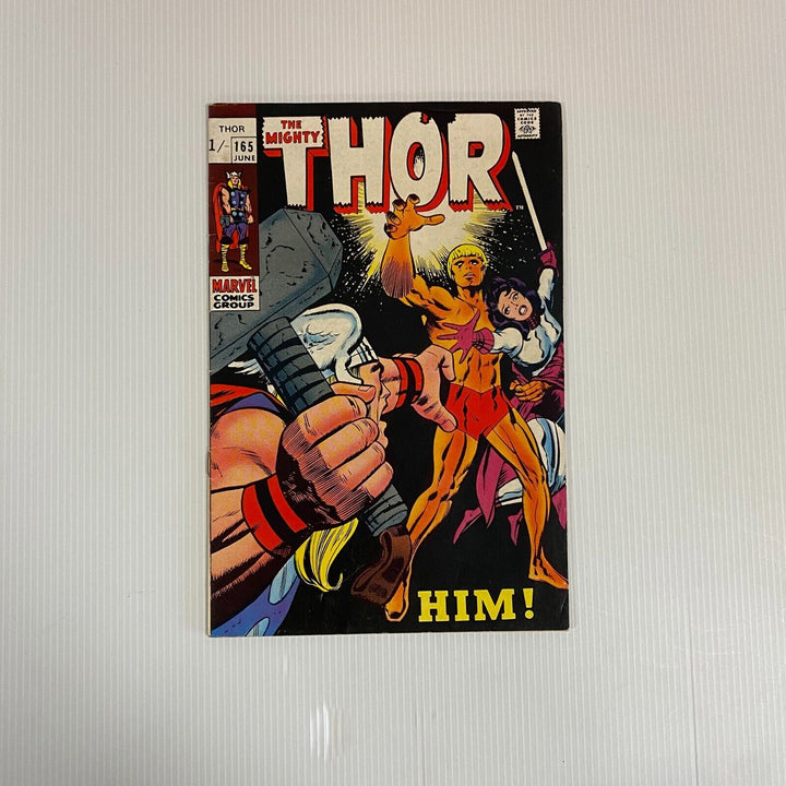 The Mighty Thor #165 1969 FN+ 1st Full Appearance of HIM (Adam Warlock) Pence