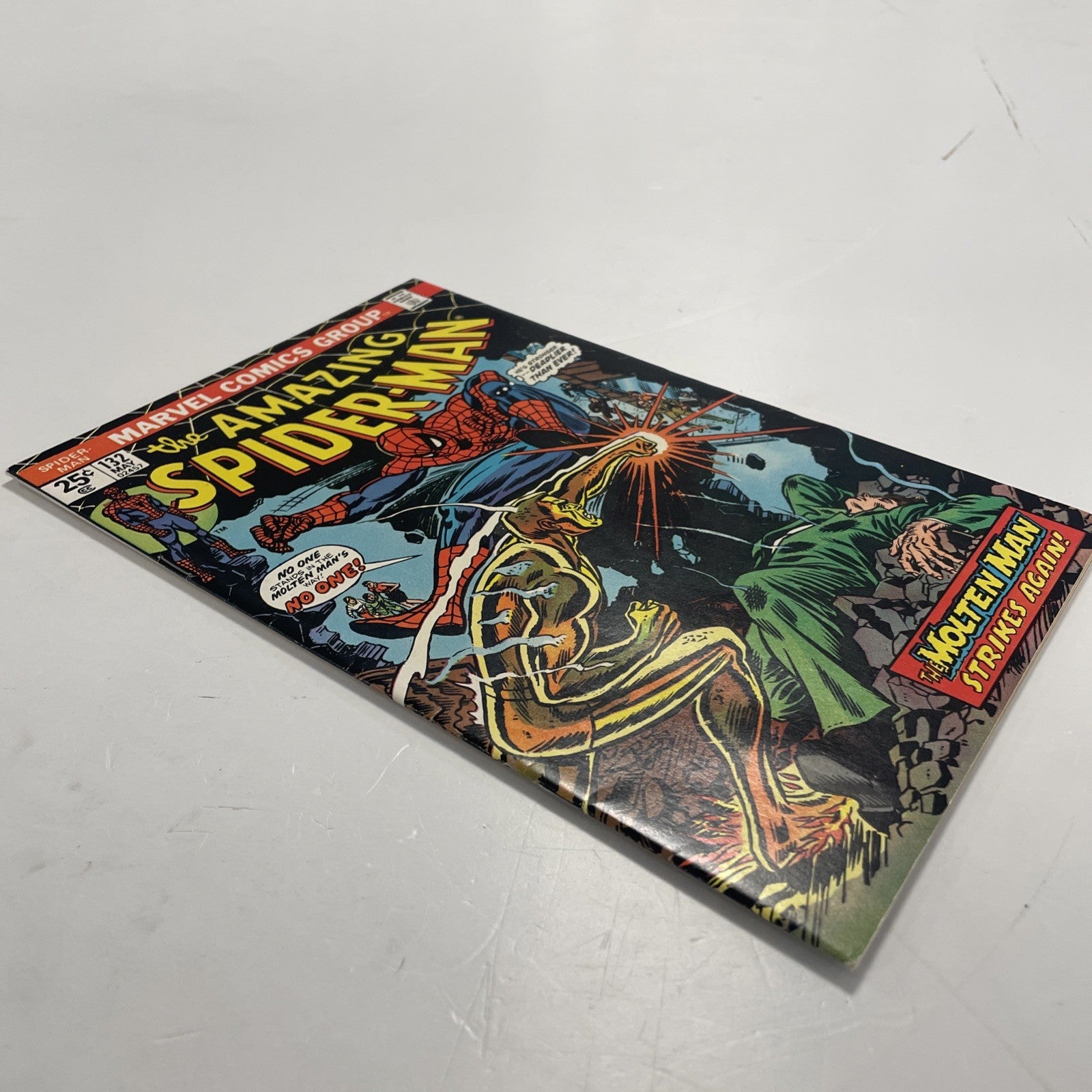 Amazing Spider-Man #132 1974 VF- *See Description3