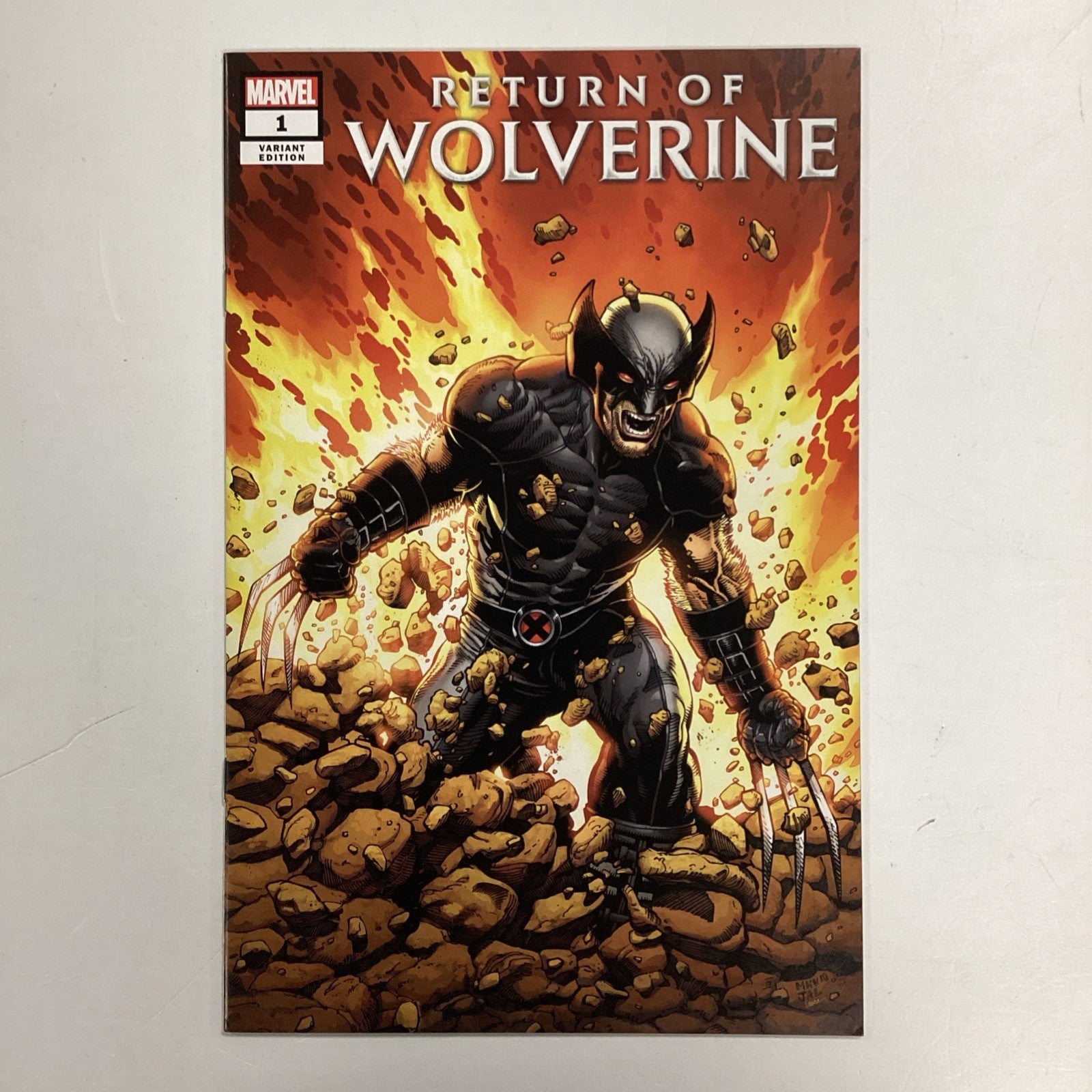 Return Of Wolverine #1 2018 NM Mcniven X-force Costume Virgin Variant0