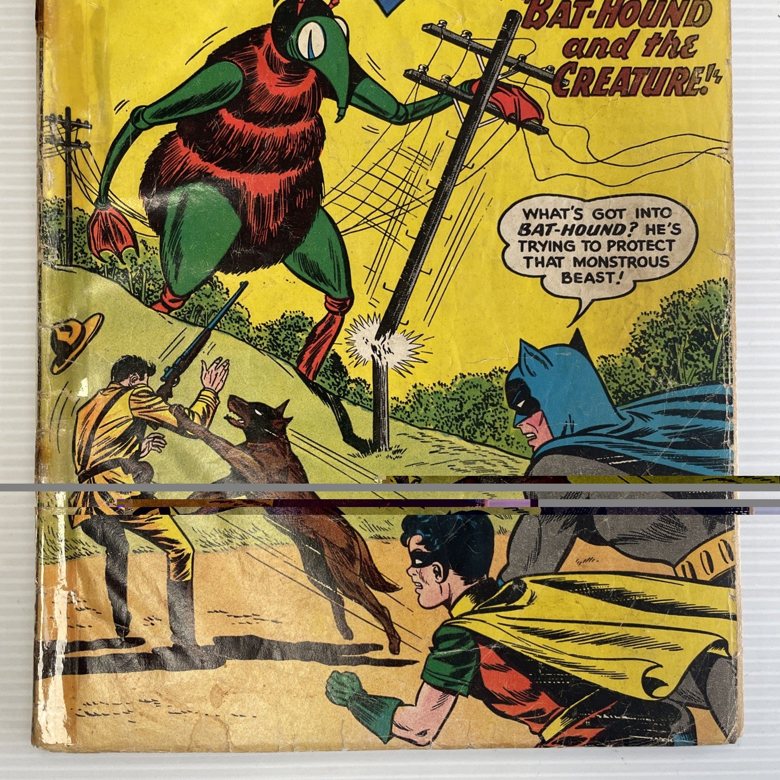 Batman #143 1961 FR 10¢ issue Pence Stamp **Rusted Staples, taped spine2